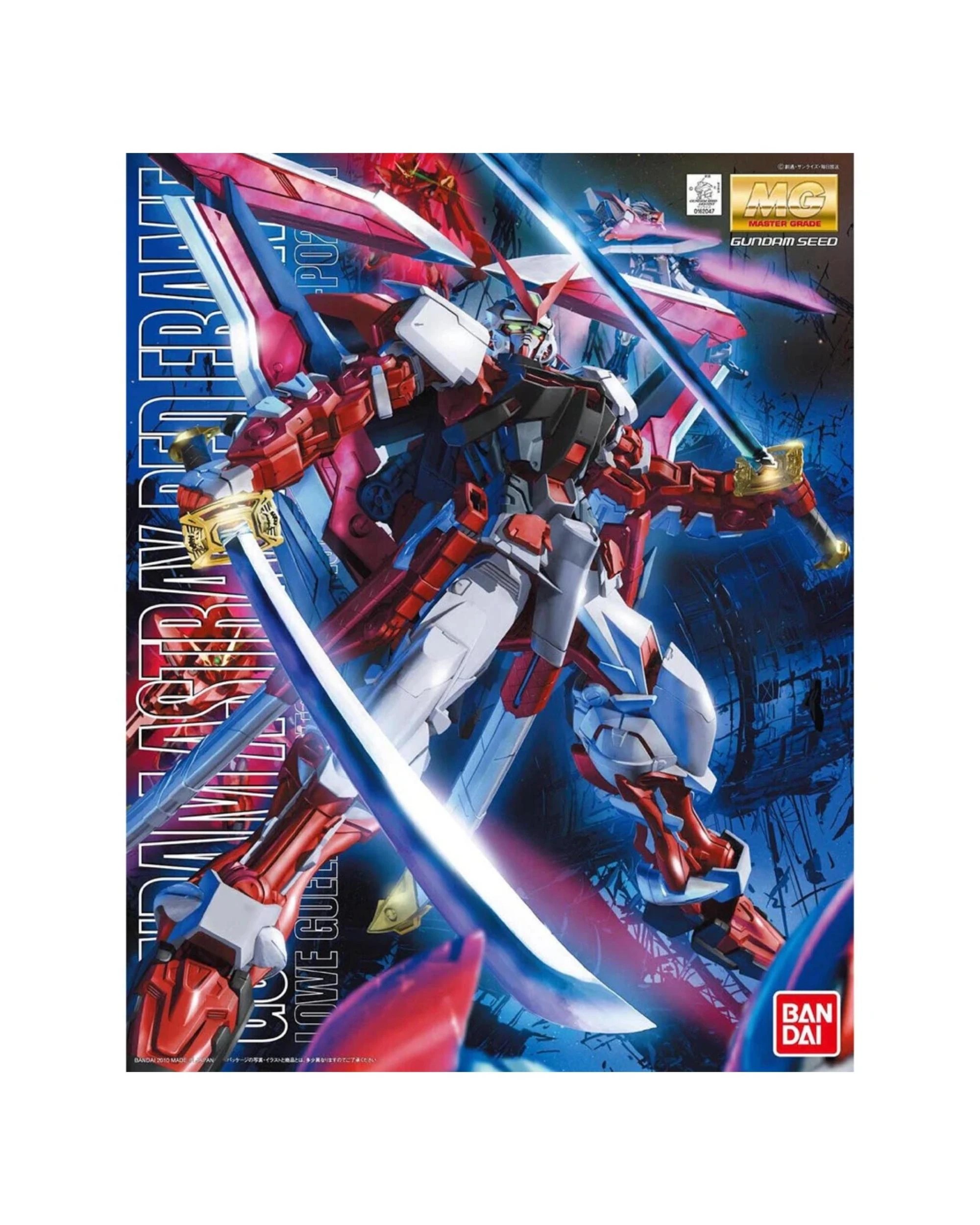6 Bandai Master Grade Gundam Astray Red Frame Revise 1/100 Scale Model Kit, 6 of 6
