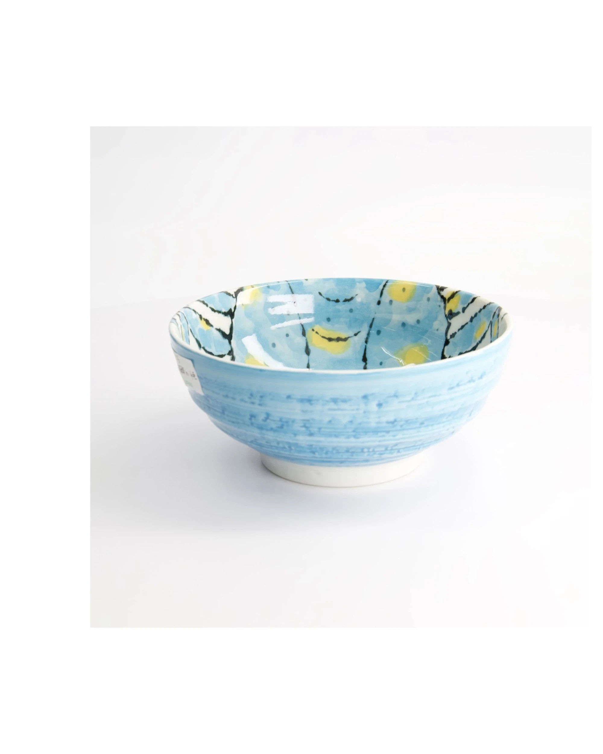 2 Tokyo Design Studio Seafood Ramen Bowl Stylish Design 18.5x8cm Light - Blue, 2 of 4
