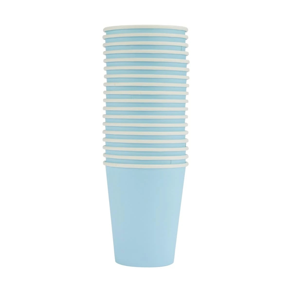 1 18 Pack Pastel Blue Paper Cups, 1 of 3