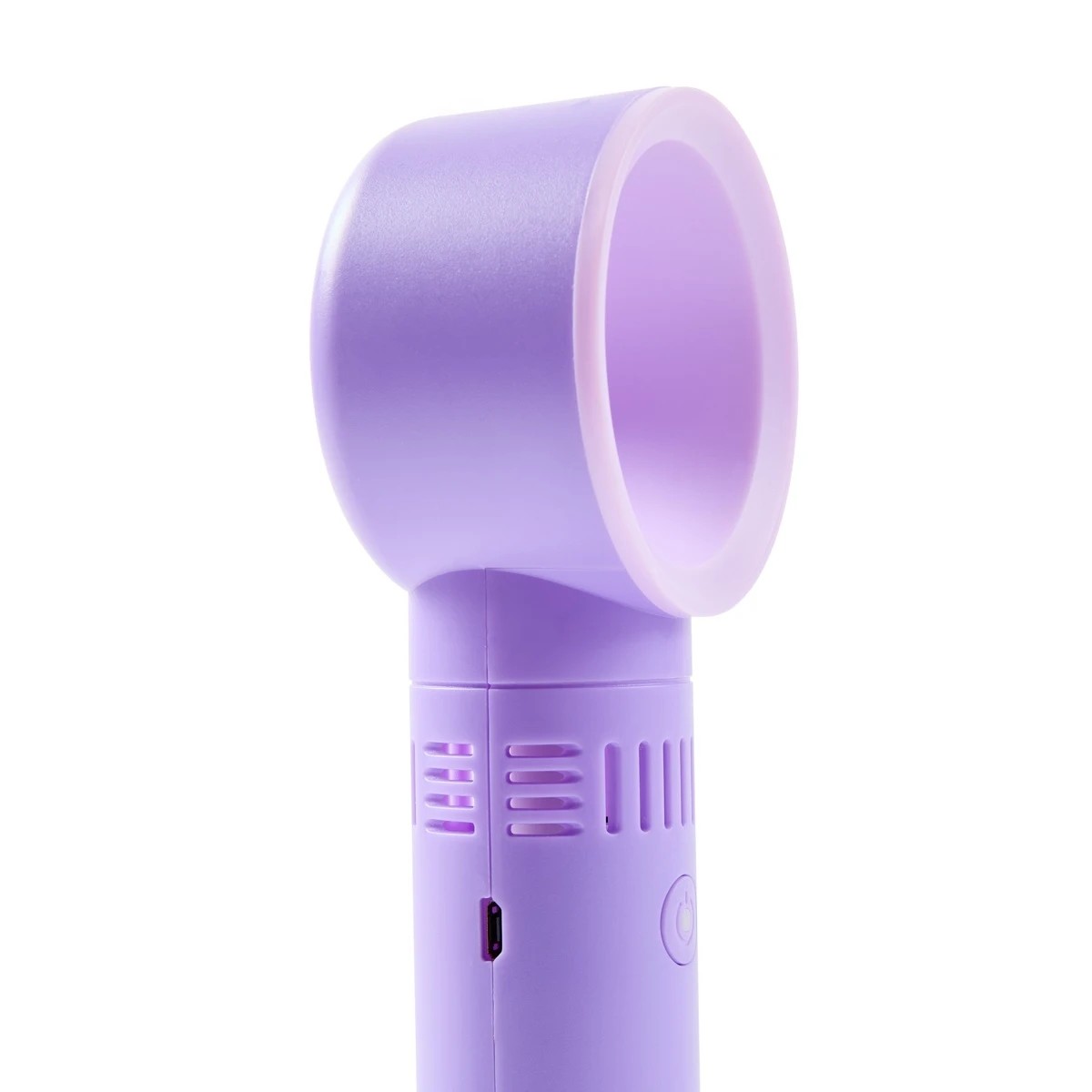 9 Bladeless Portable Handheld Fan - Purple, 9 of 10