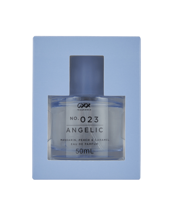 OXX Fragrance No. 023 Angelic Eau De Parfum 50ml - Mandarin, Peach and Caramel