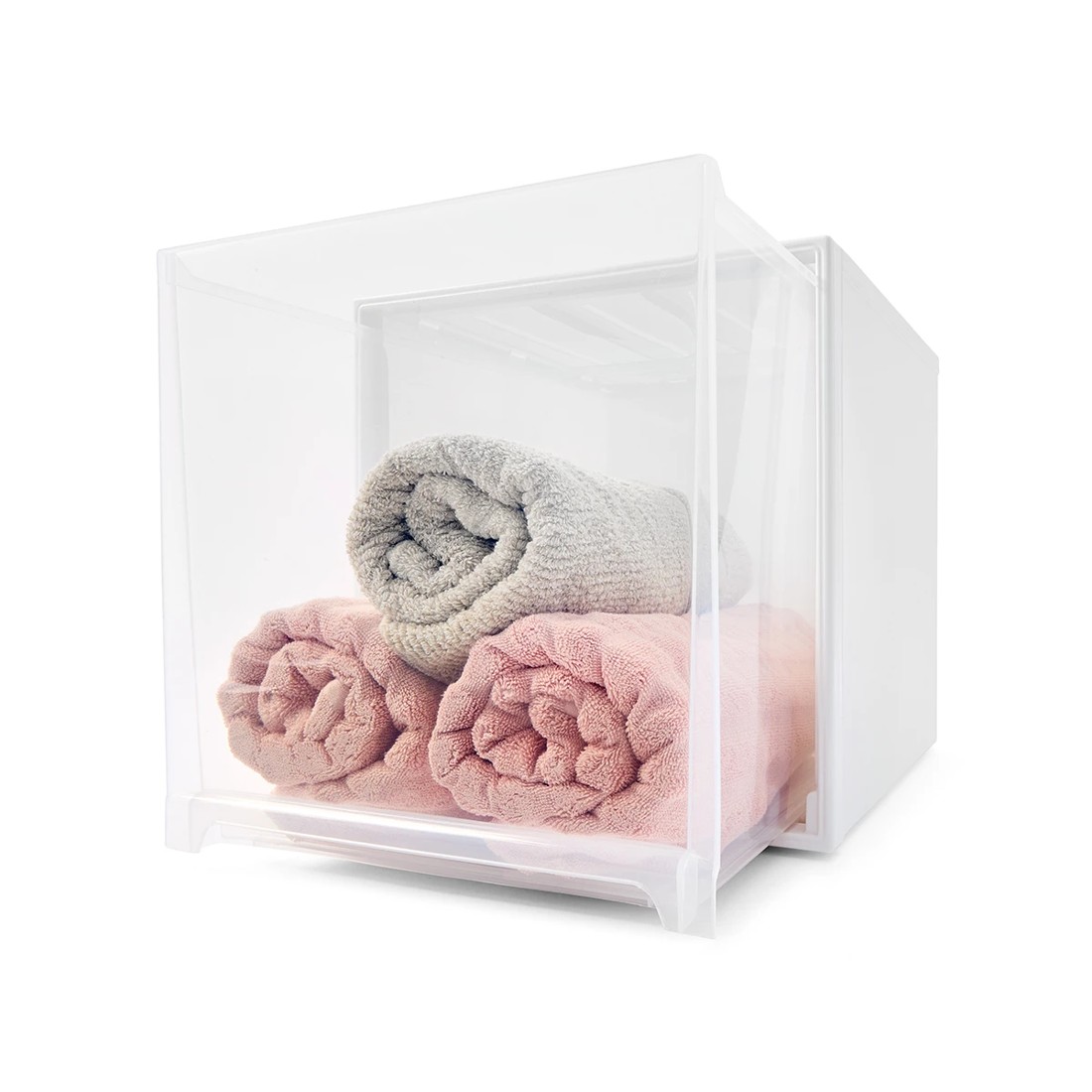 3 Square Large Modular Storage Drawer - White, 3 of 10