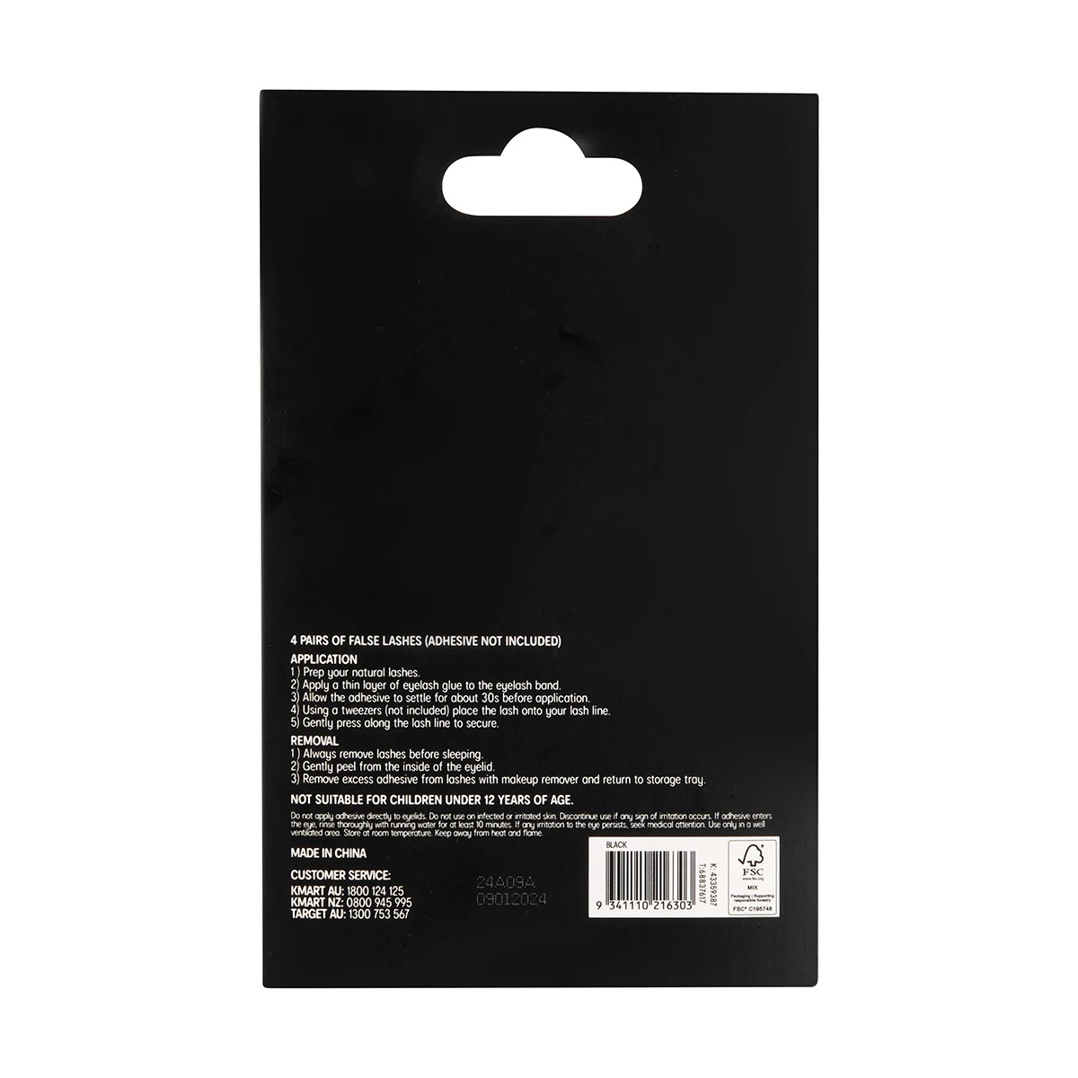 5 OXX Cosmetics 4 Pack 3D Faux Mink False Lashes - No. 7-110, 5 of 5