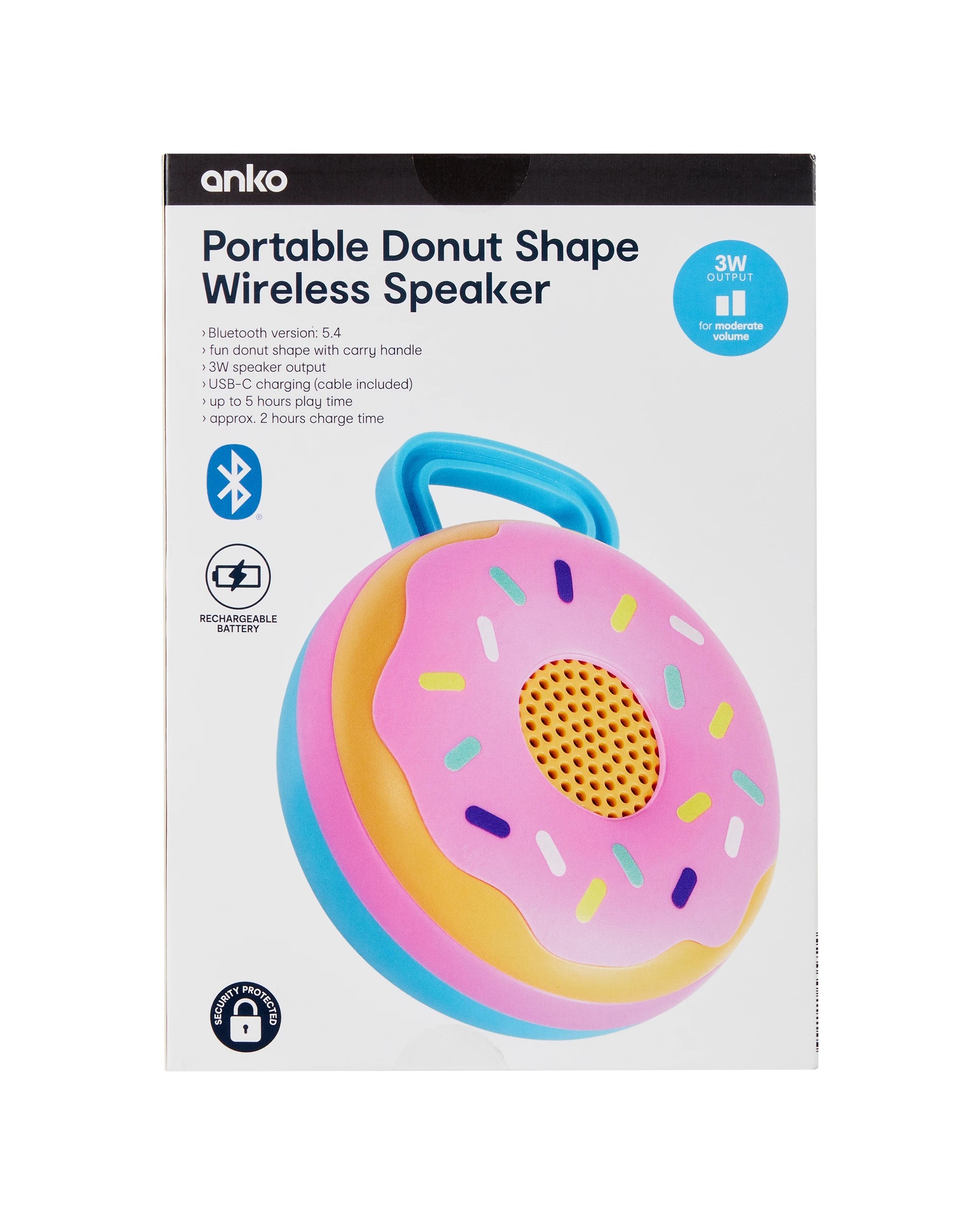 9 Kids Donut Bluetooth Speaker, 9 of 9