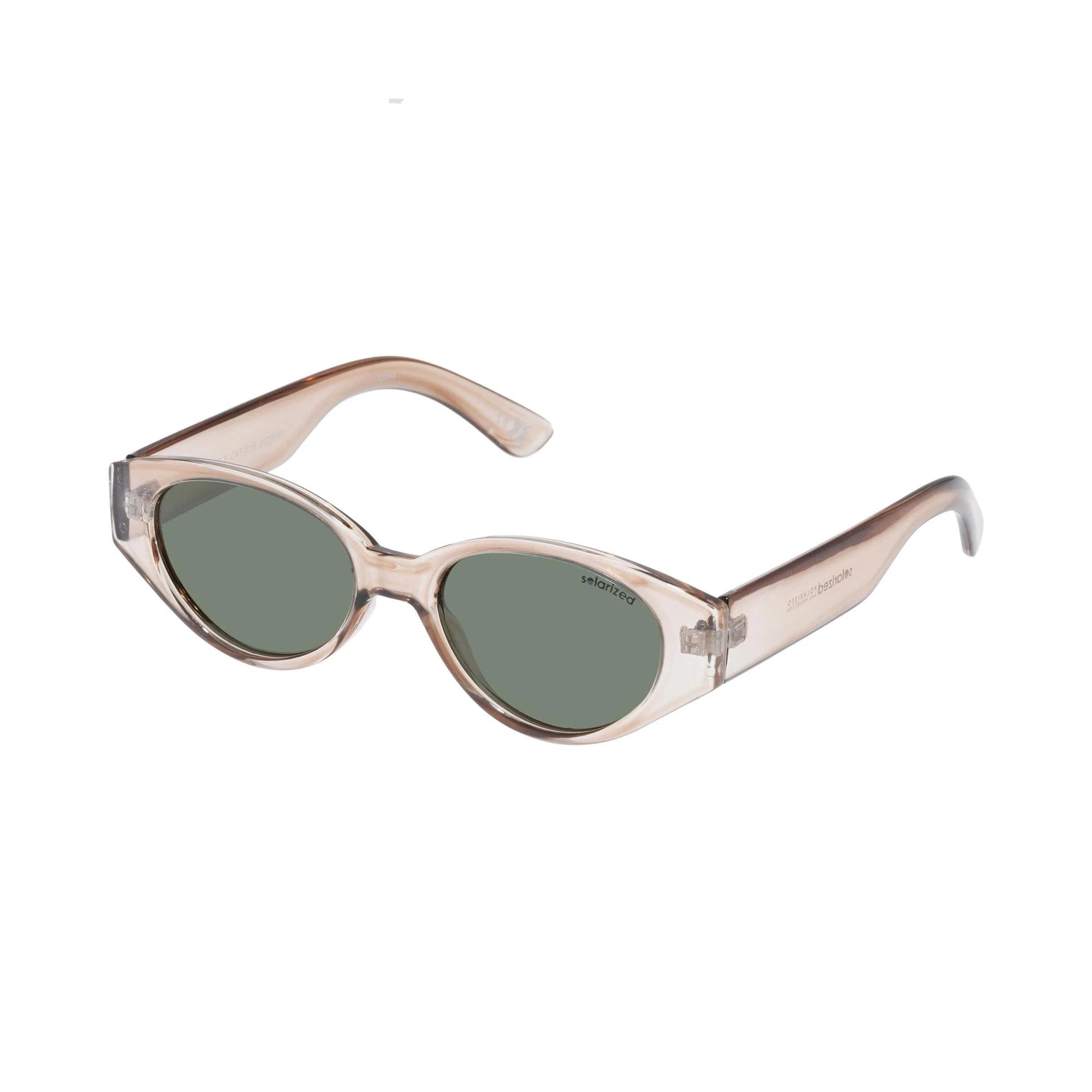 1 SOLARIZED® Subtle Cat Eye Sunglasses STONE, 1 of 1