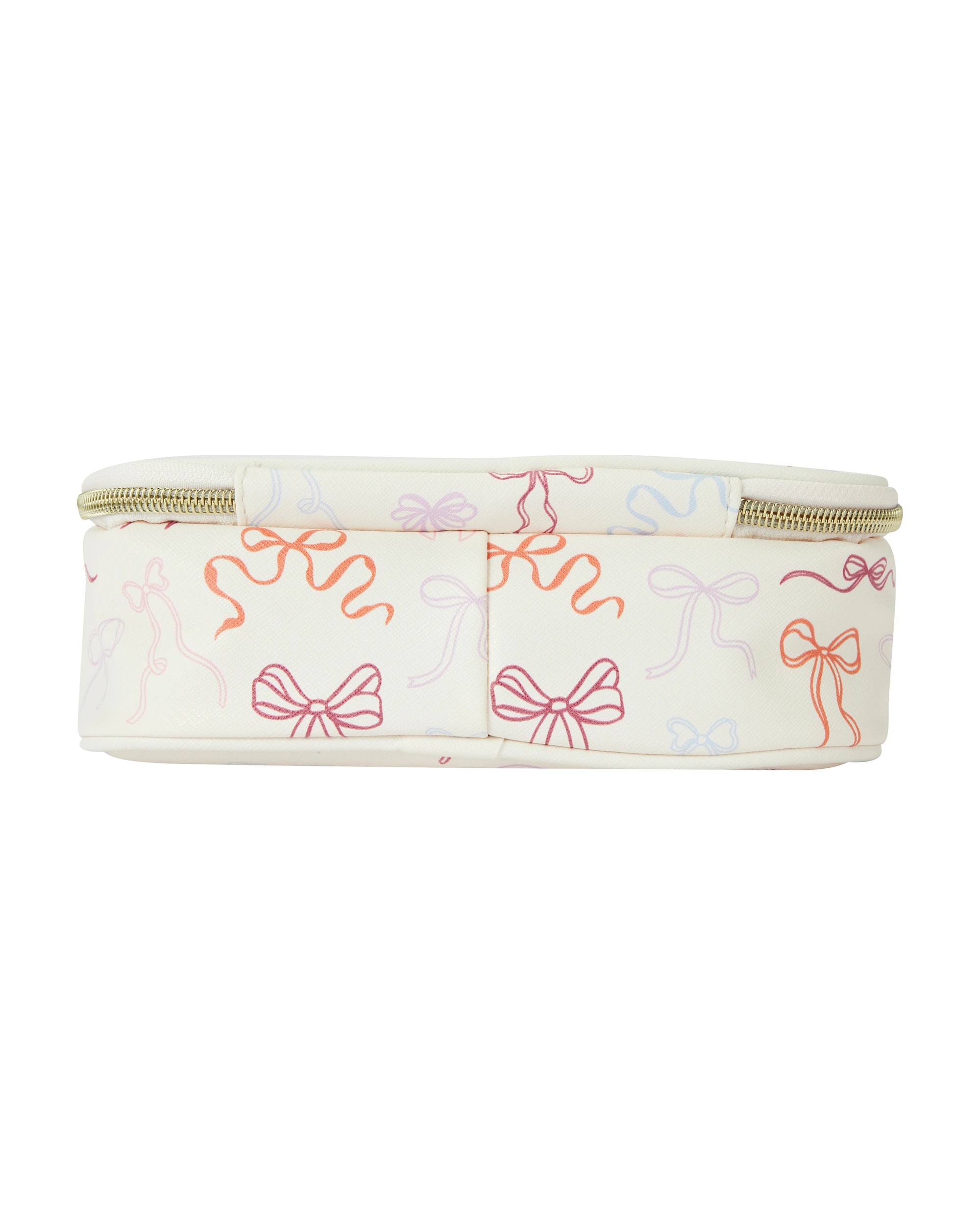 6 Zip Top Pencil Case - Bow, 6 of 7