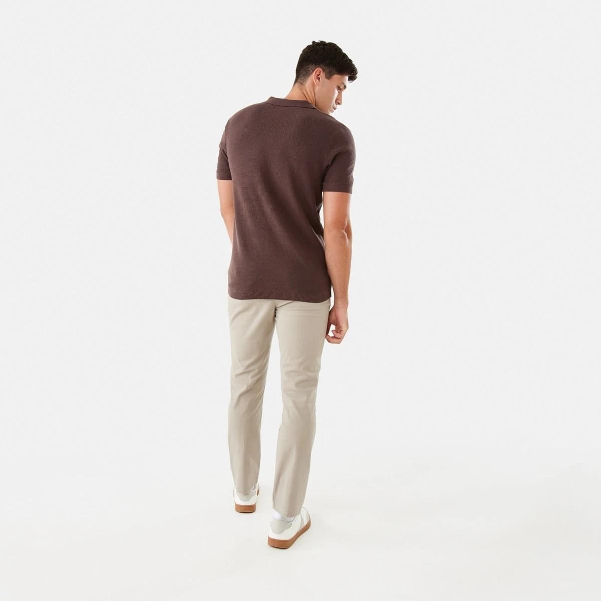 6 Slim Stretch Chino Pants ALUMINIUM, 6 of 8