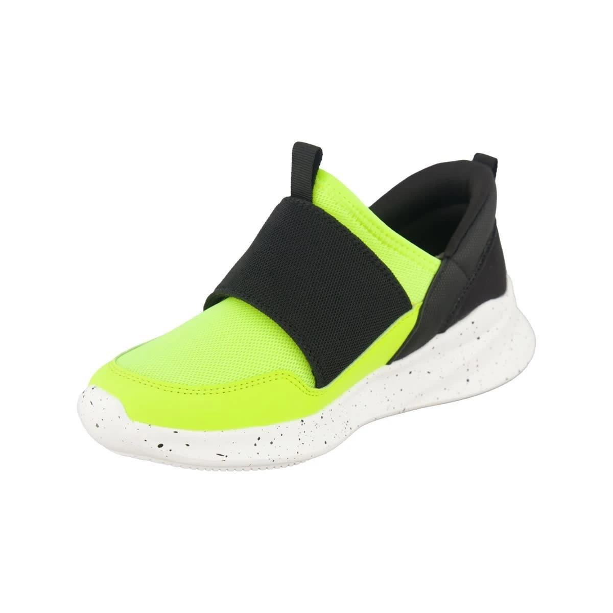 3 Senior Pull On Sneakers Yellow, 3 of 5