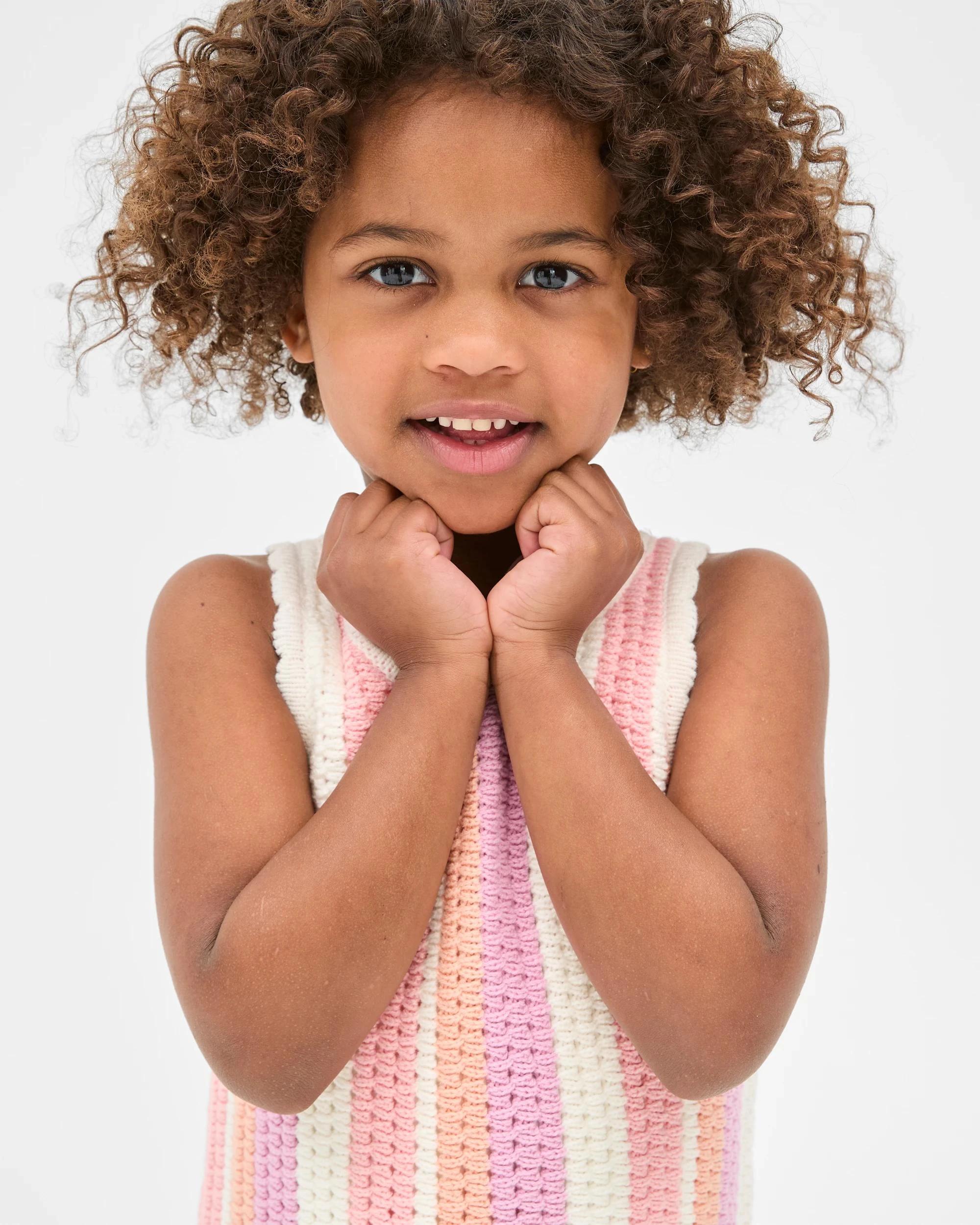 3 Target Kids Fashion Crochet Knit Dress MULTI, 3 of 5