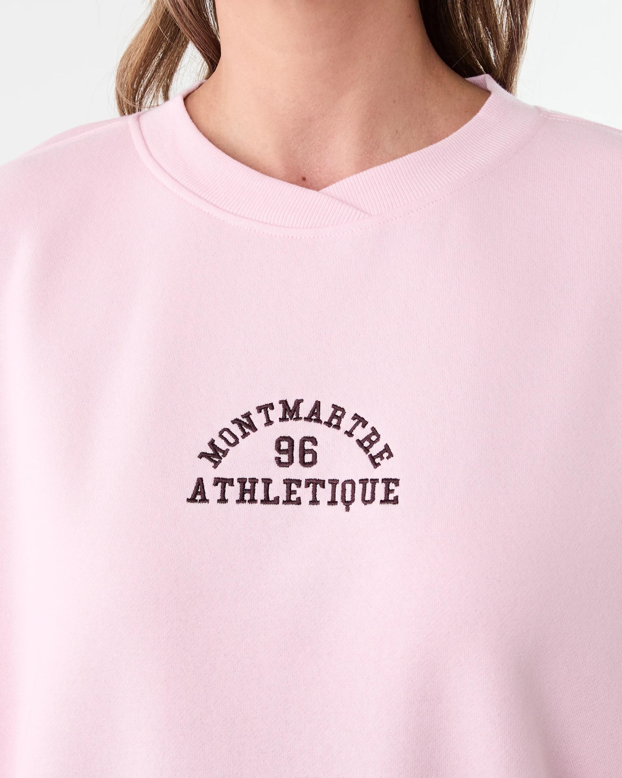 5 V-neck Sweatshirt Dess Pnk, 5 of 7