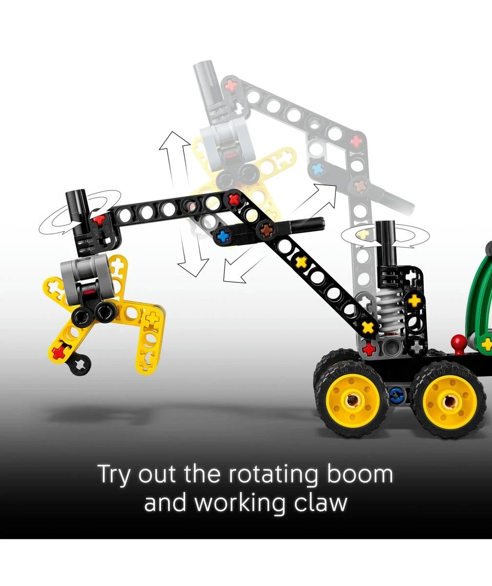 4 LEGO Technic John Deere 1470H Wheeled Harvester 42218, 4 of 10