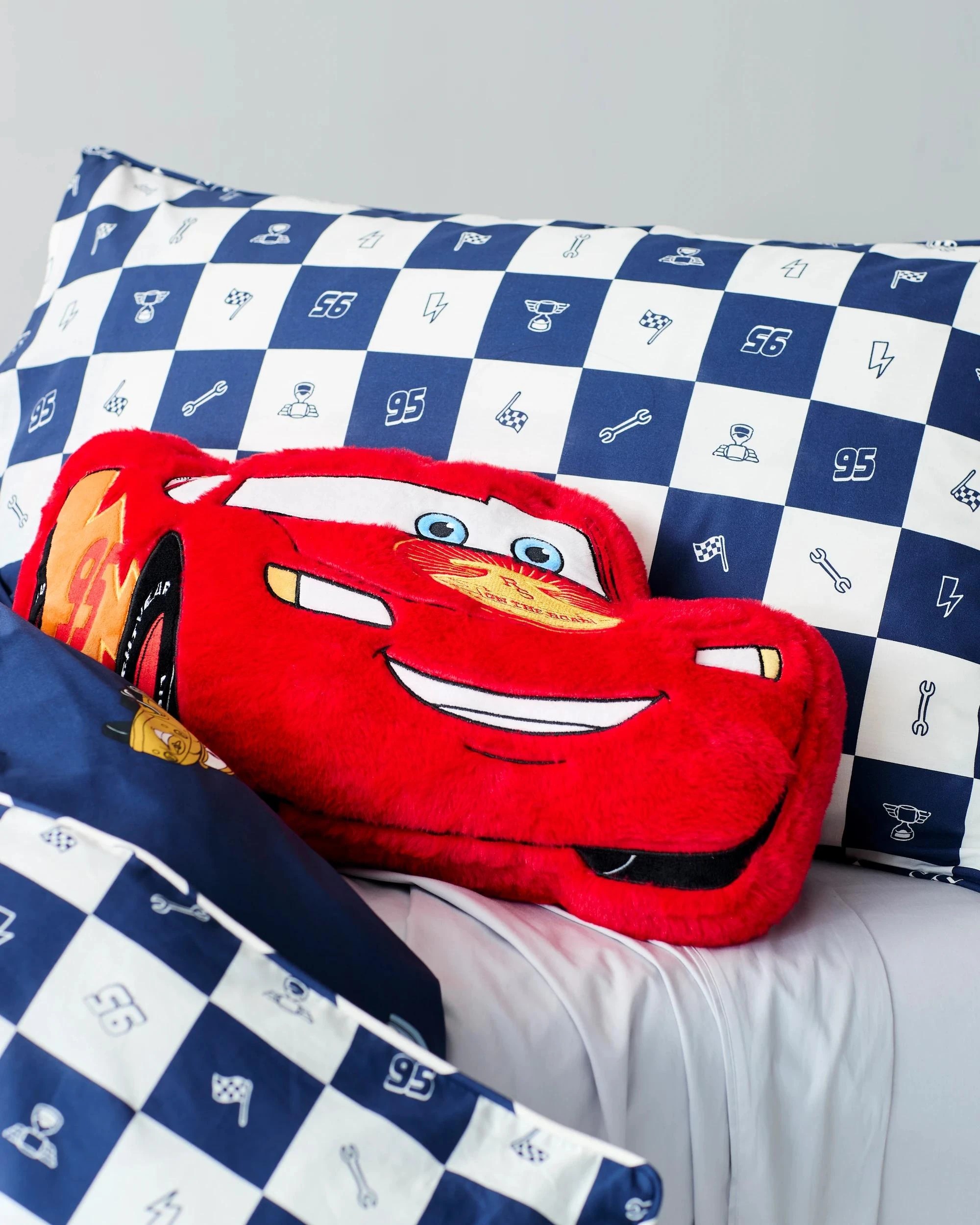 6 Disney Pixar Cars Reversible Quilt Cover Set - Single Bed - Blue, 6 of 9