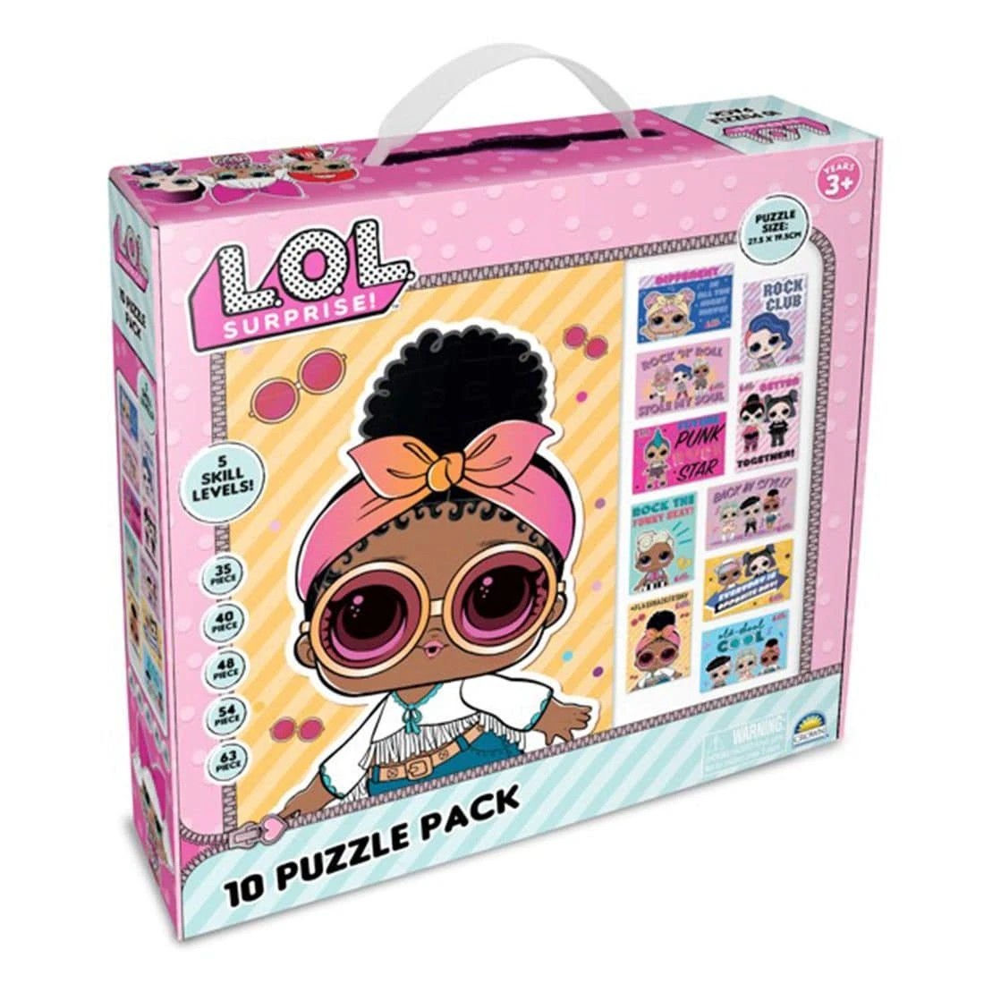 3 10 in 1 Licenses Jigsaw Puzzle - Assorted* - Multi, 3 of 10