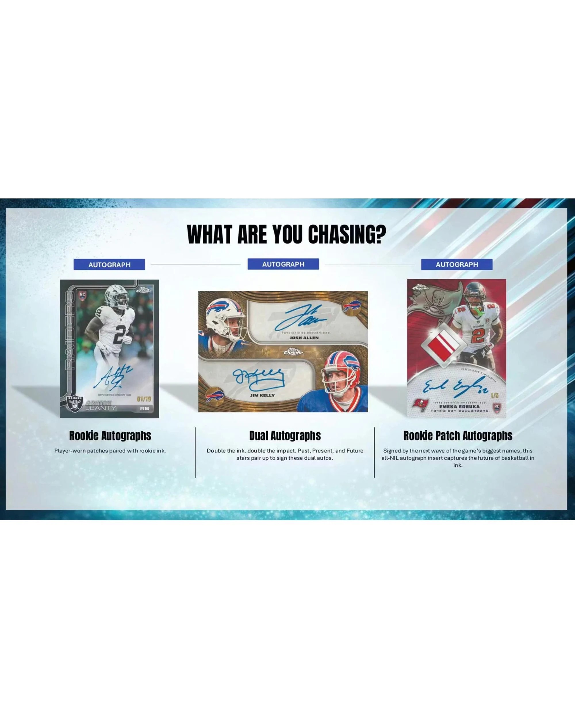 6 Topps 2025 Chrome NFL Football Jumbo Hobby Box, 6 of 9