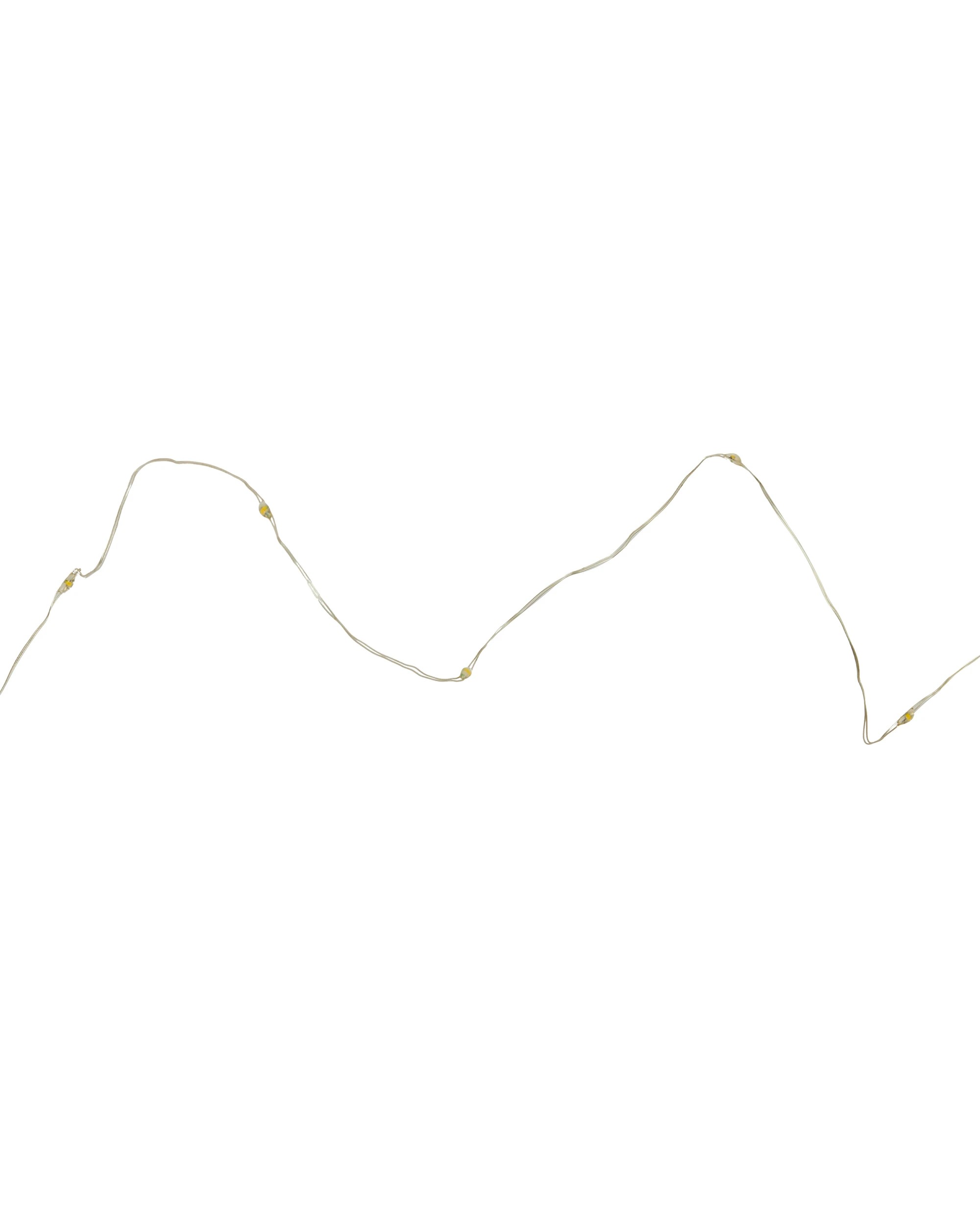 2 51 LED Silver Wire String Lights, 2 of 6