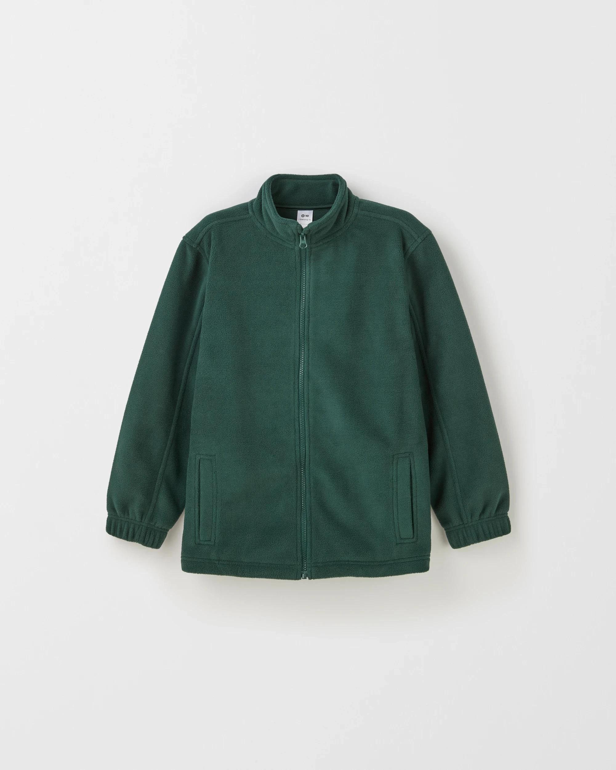 4 Target School Polar Fleece Jacket BOTTLE GREEN, 4 of 6