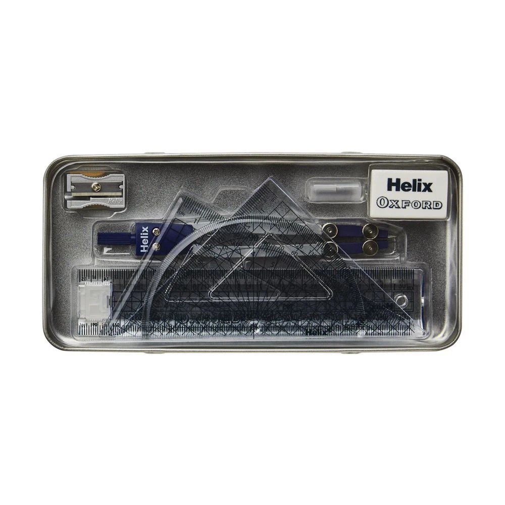 4 Helix Oxford Advanced 8 Piece Math Set, 4 of 5
