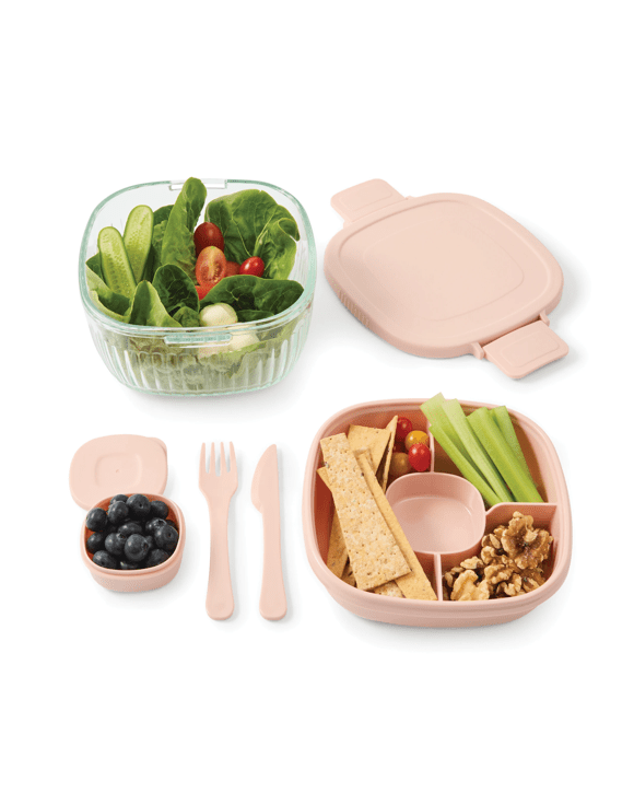 Glass Salad Bowl - Mocha