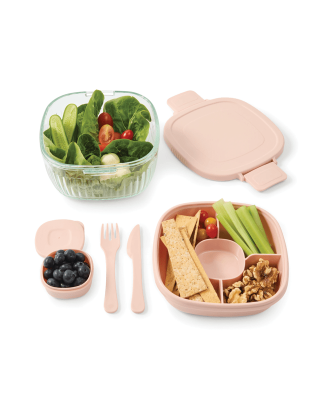 Glass Salad Bowl - M