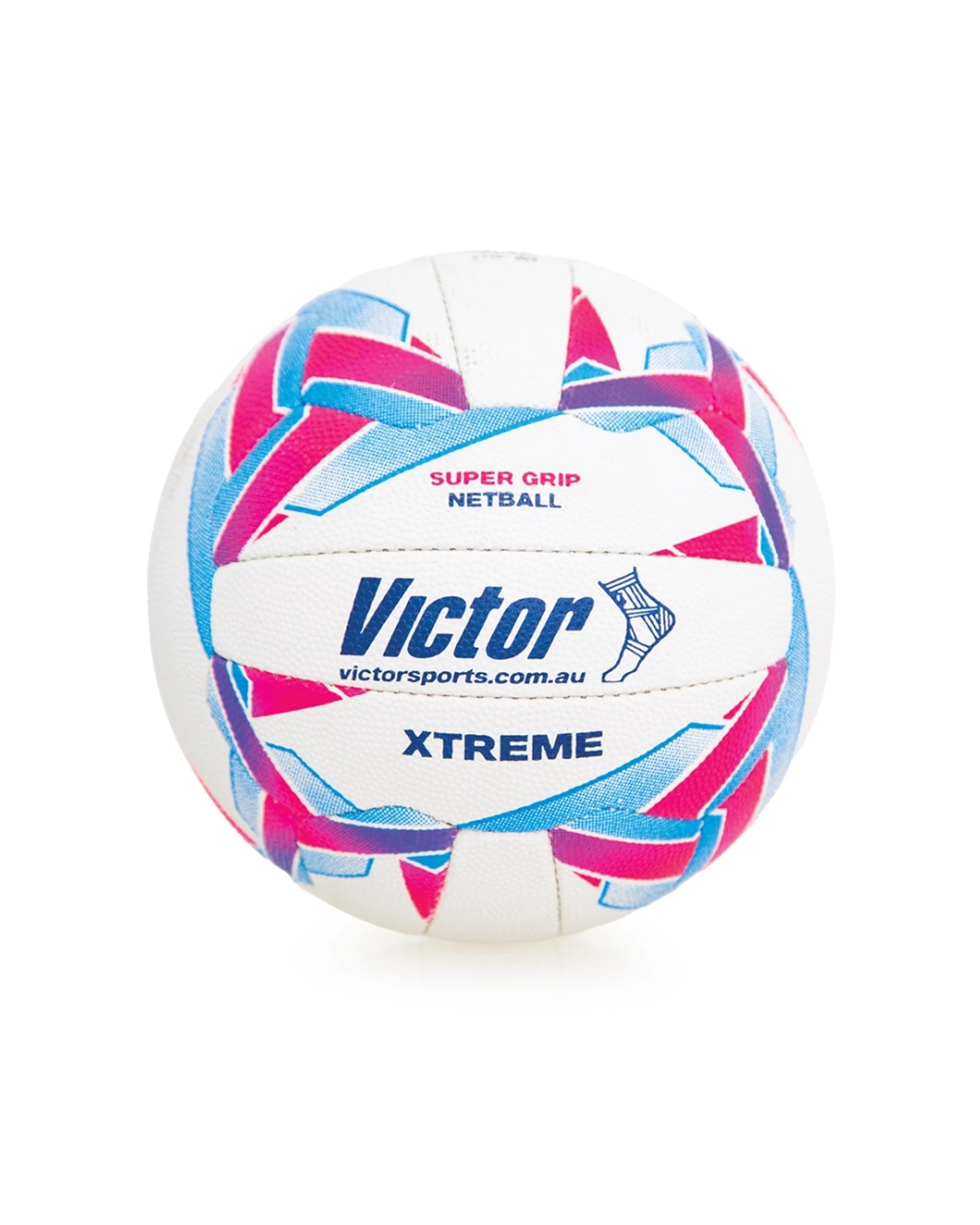 1 Victor Sports Netball X-Treme Superior Grip Durable Rubber Ball Size 5 - Multi, 1 of 3