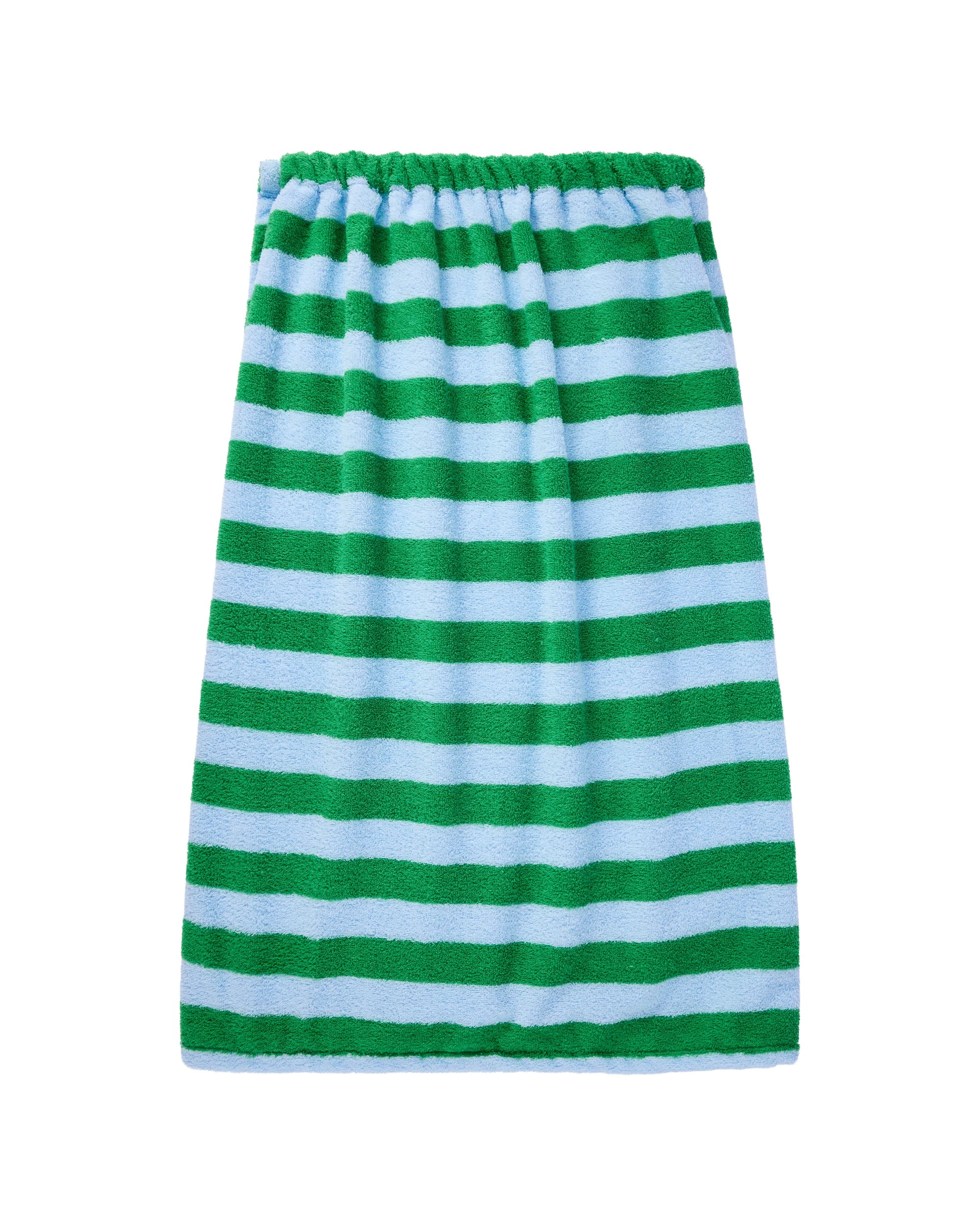 2 OXX Bodycare Cotton Body Wrap Towel - Blue and Green, 2 of 5