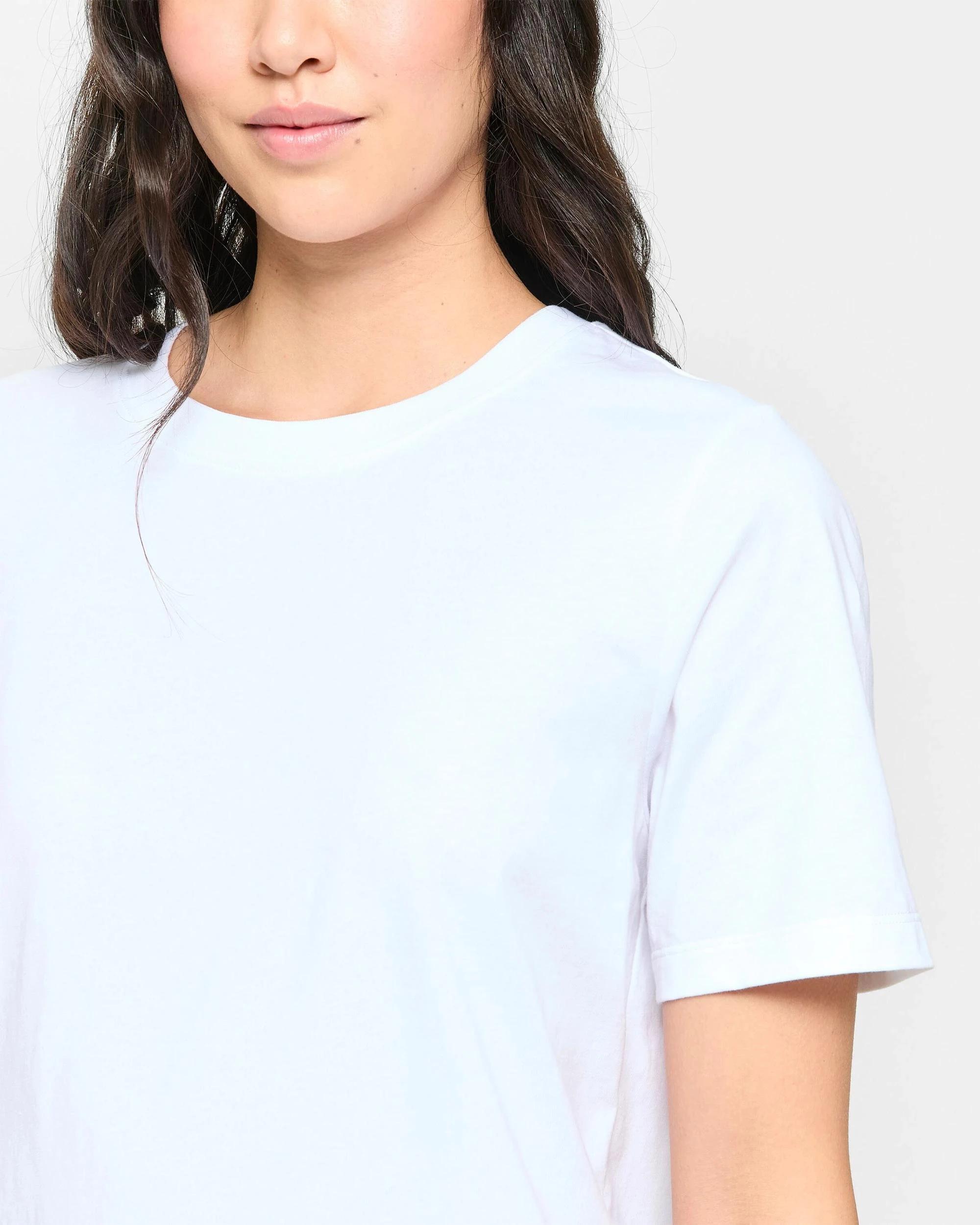 5 Target Australian Cotton Classic T-Shirt WHITE, 5 of 8