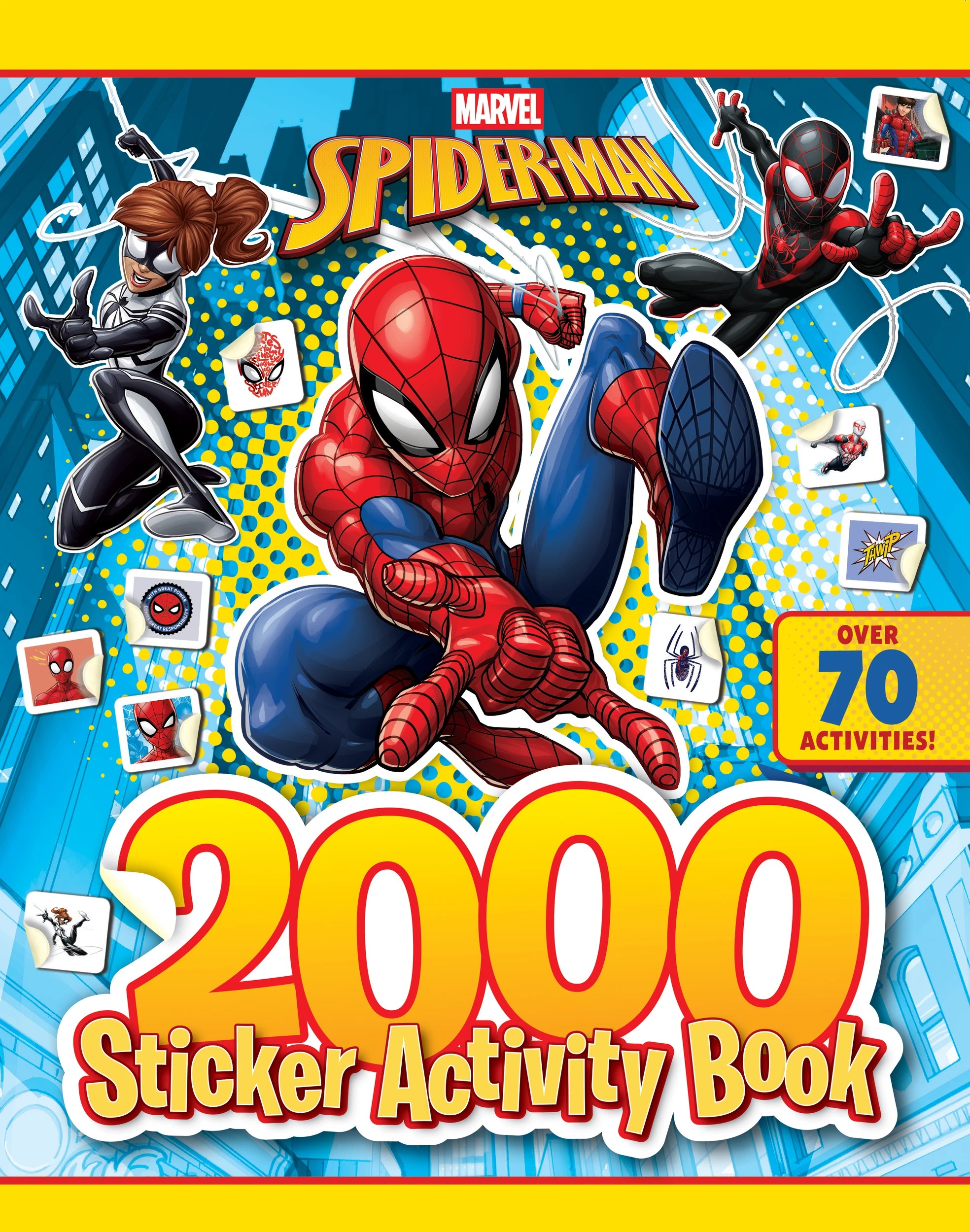 1 Marvel Spider-Man 2000 Sticker Activity Book, 1 of 1