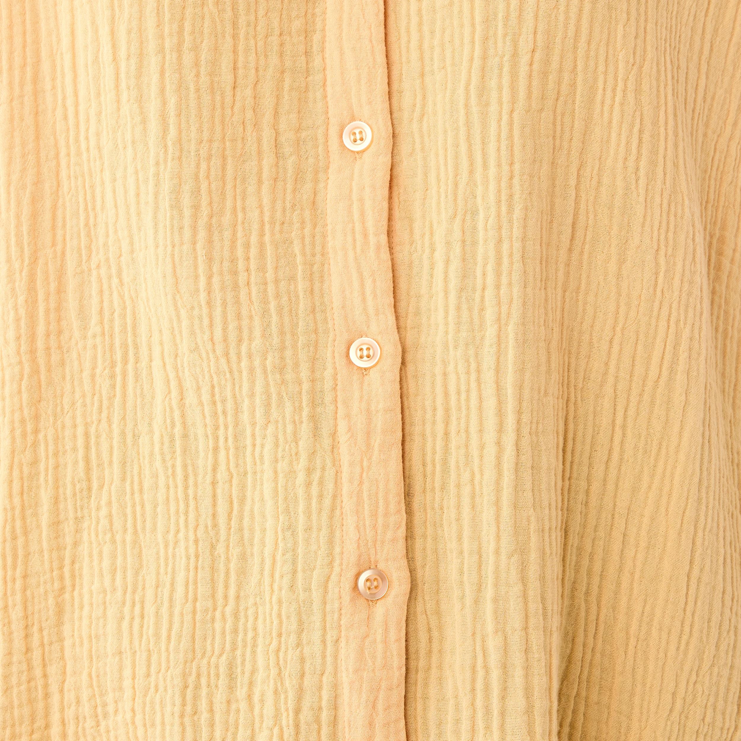 6 Long Sleeve Double Cloth Shirt Papaya, 6 of 7