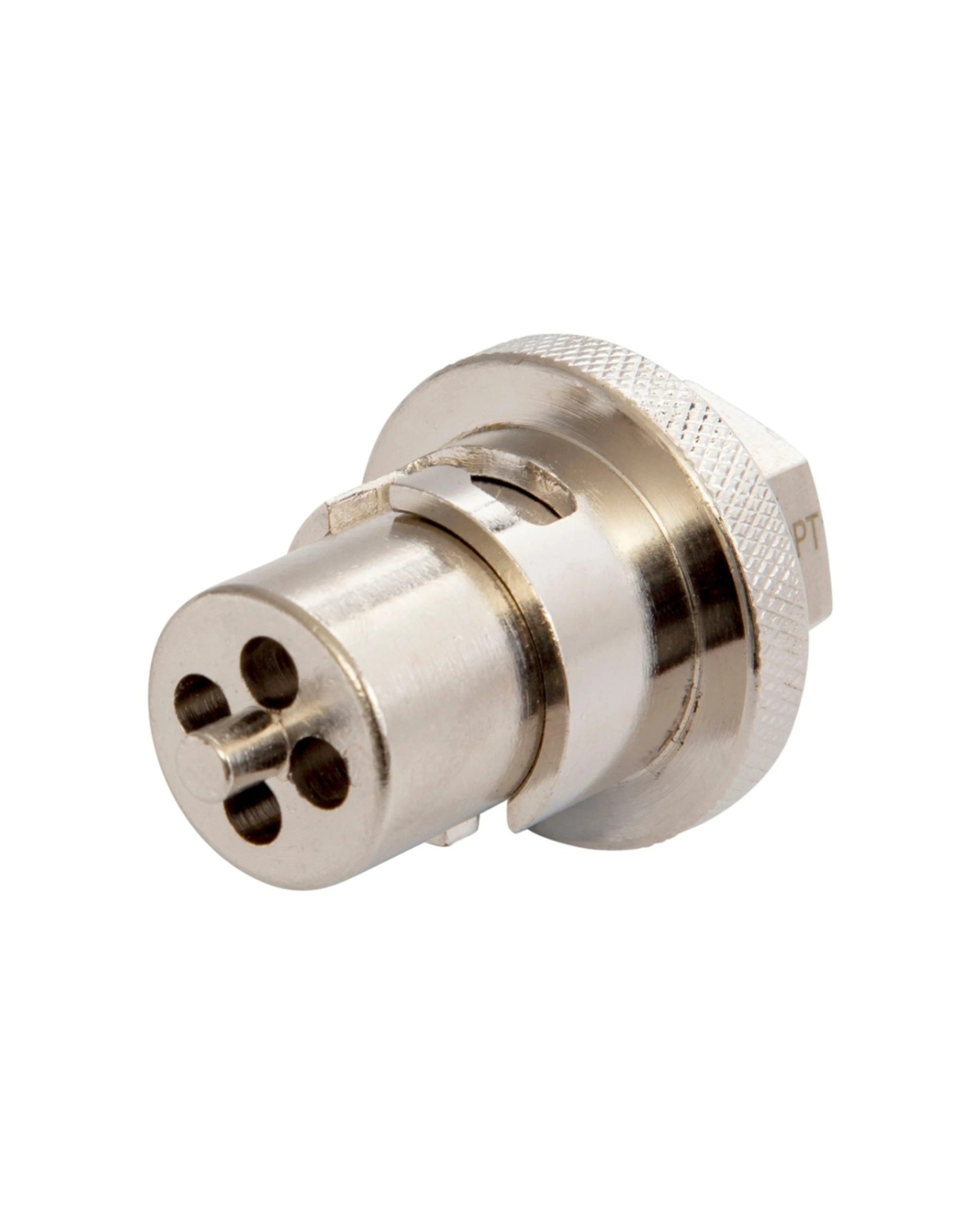 2 Gasmate Quick Connect Bayonet Fitting To 3/8 BSPT Brass - Metallic, 2 of 3