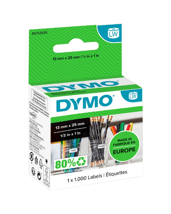 DYMO LabelWriter Multi-purpose Labels 13 x 25mm