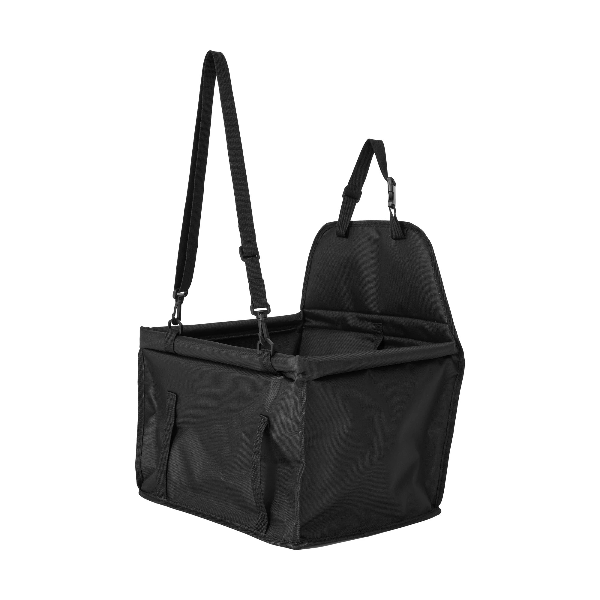 1 Dog Car Booster Seat - Black, 1 of 10