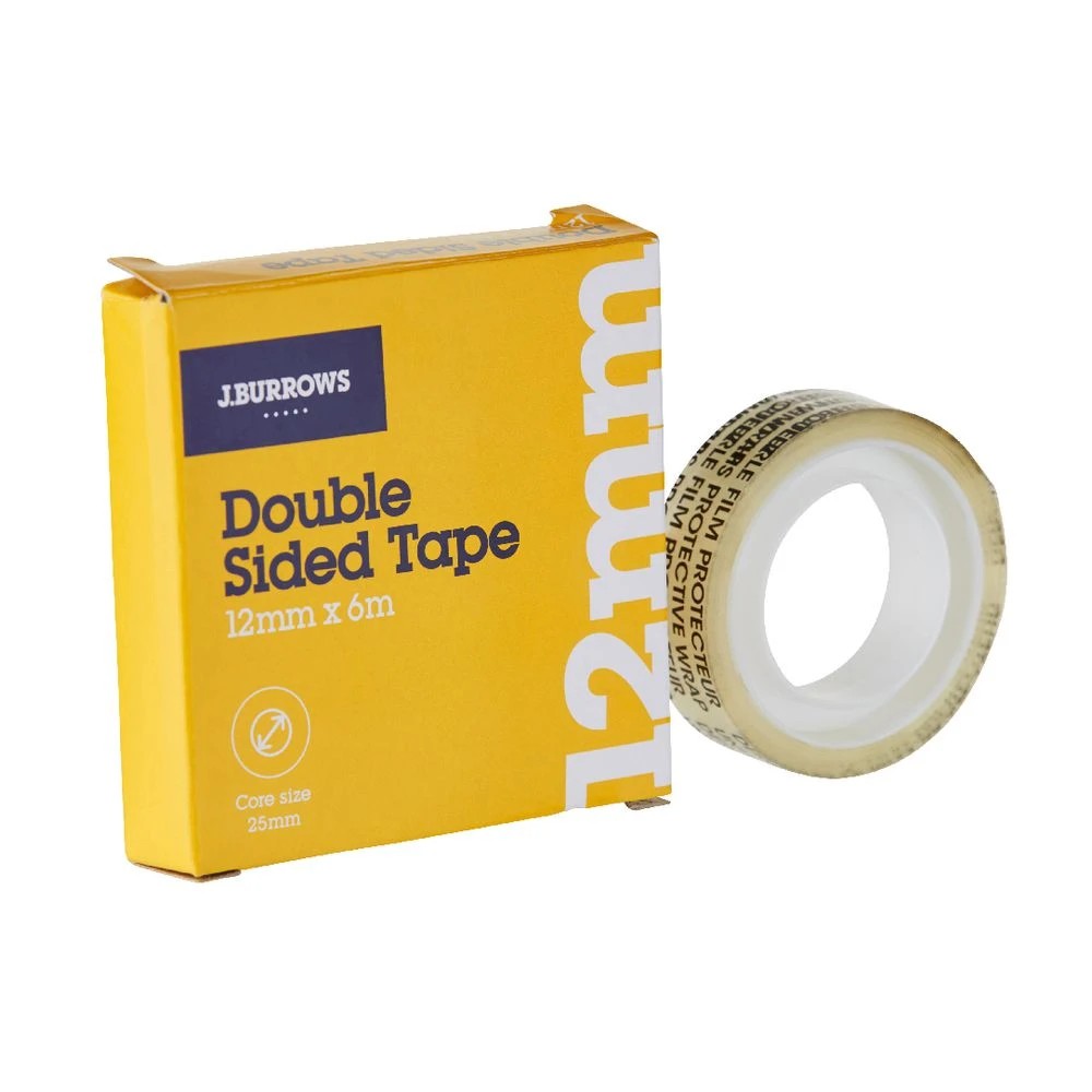 4 J.Burrows Double-sided Tape 12mm x 6m, 4 of 4