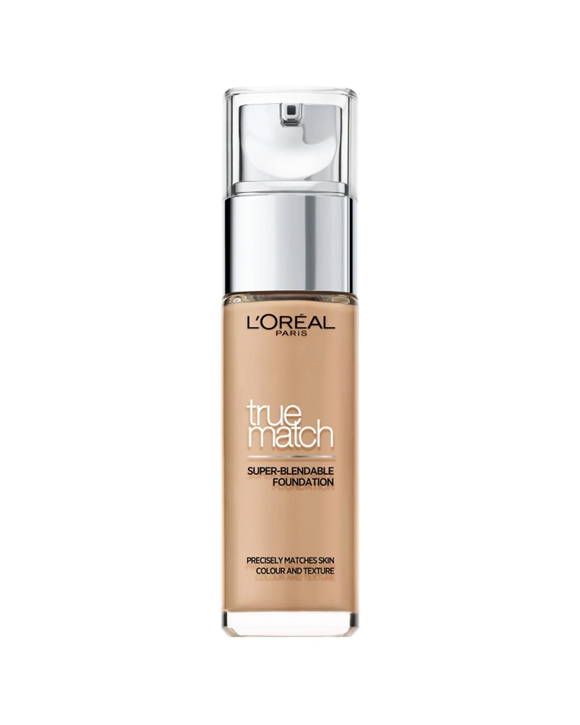 1 L'Oreal True Match Liquid Foundation Medium To High Coverage Dewy Finish 30ml 5N Sand, 1 of 1