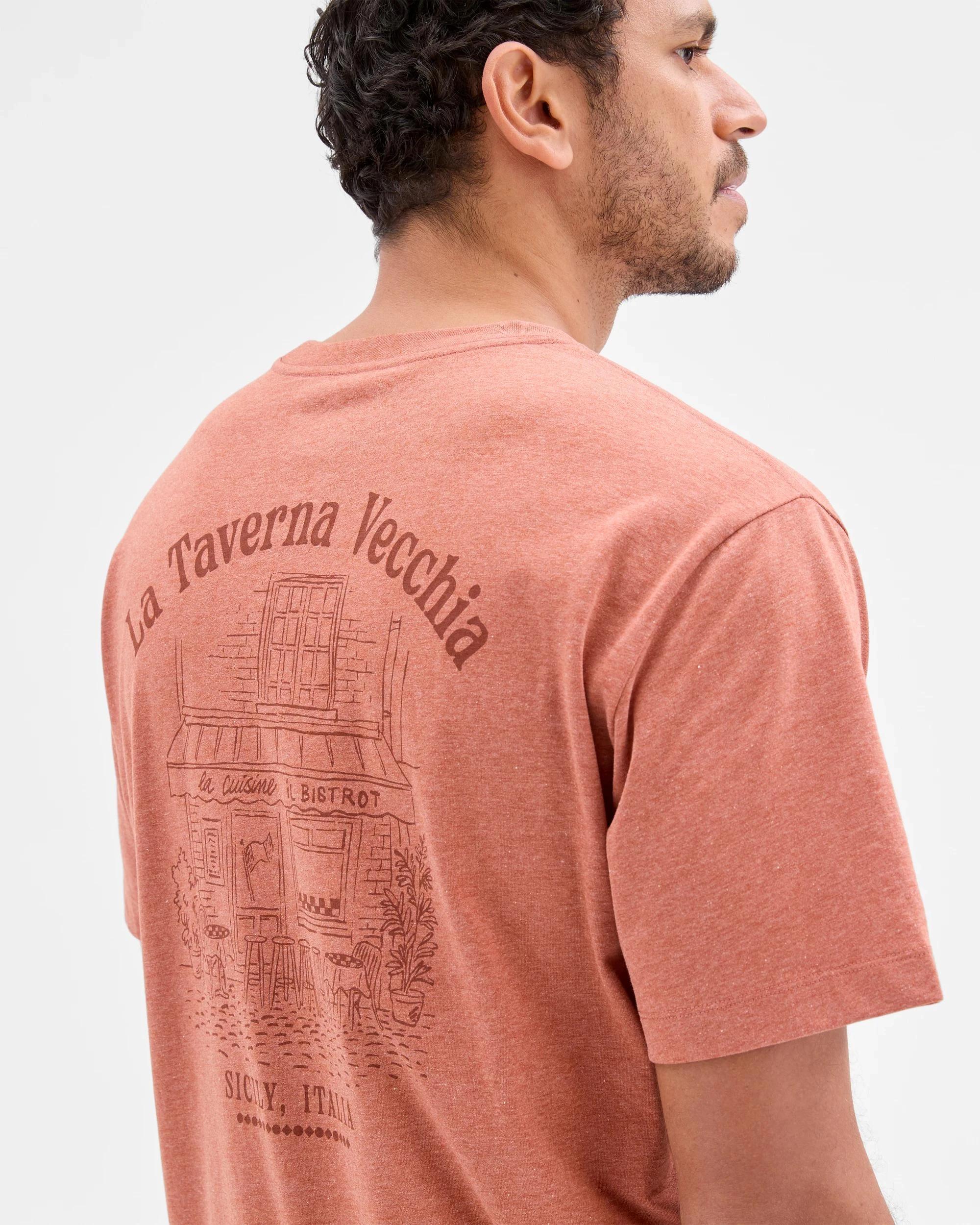 4 Target Short Sleeve Print T-Shirt RED TAVERN, 4 of 6