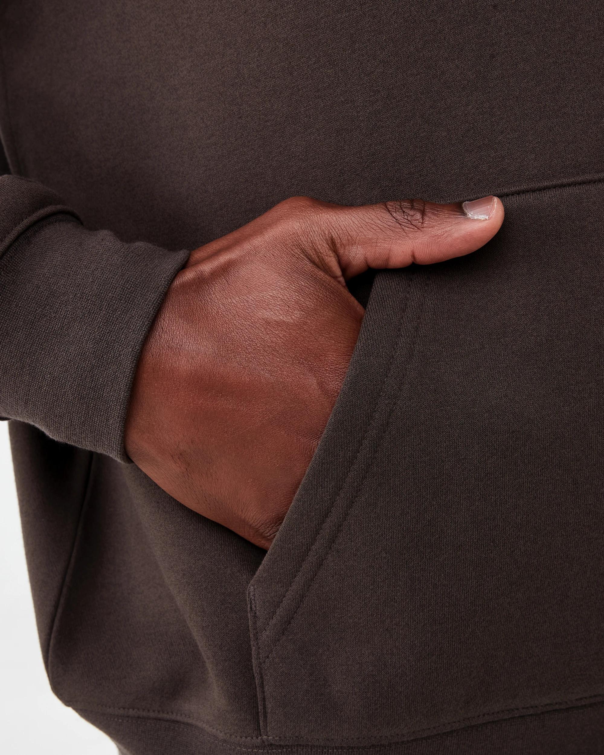 7 Oversized Boxy Print Hoodie Brn Freemd, 7 of 8