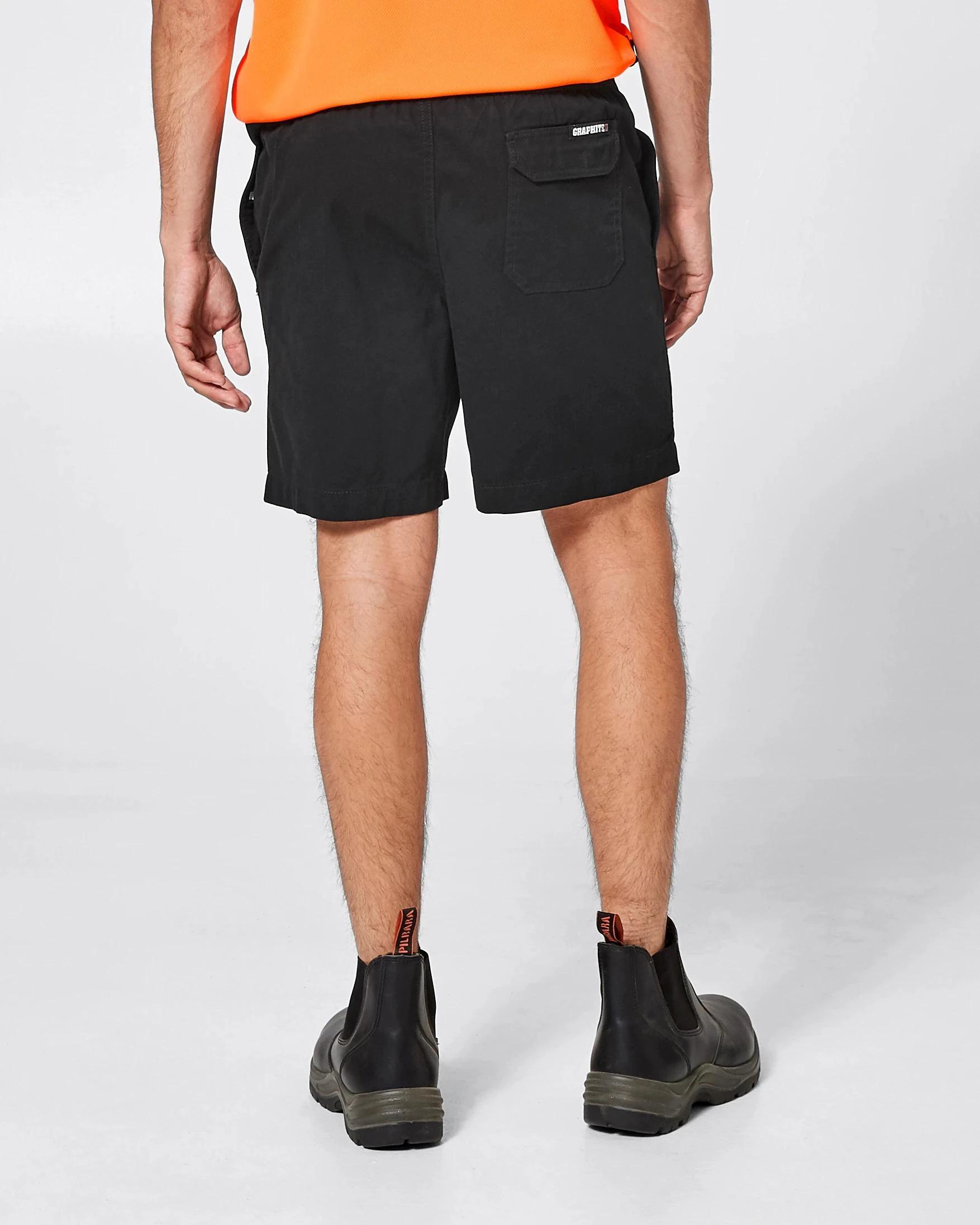 3 Graphite Core Pull On Shorts BLACK, 3 of 5
