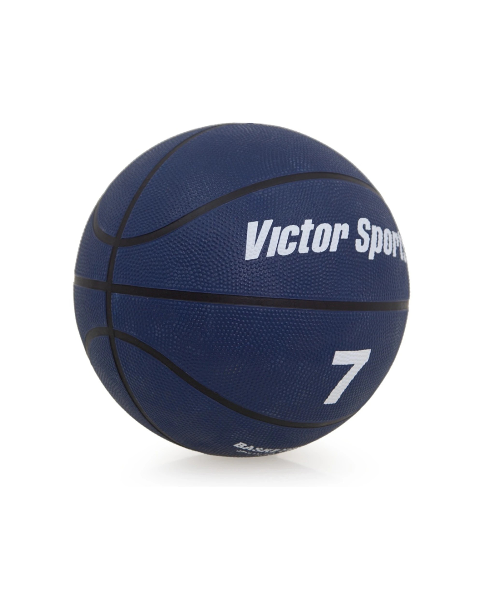 2 Victor Sports Heavy Duty Durable Rubber Basketball Size 7 - Blue, 2 of 2