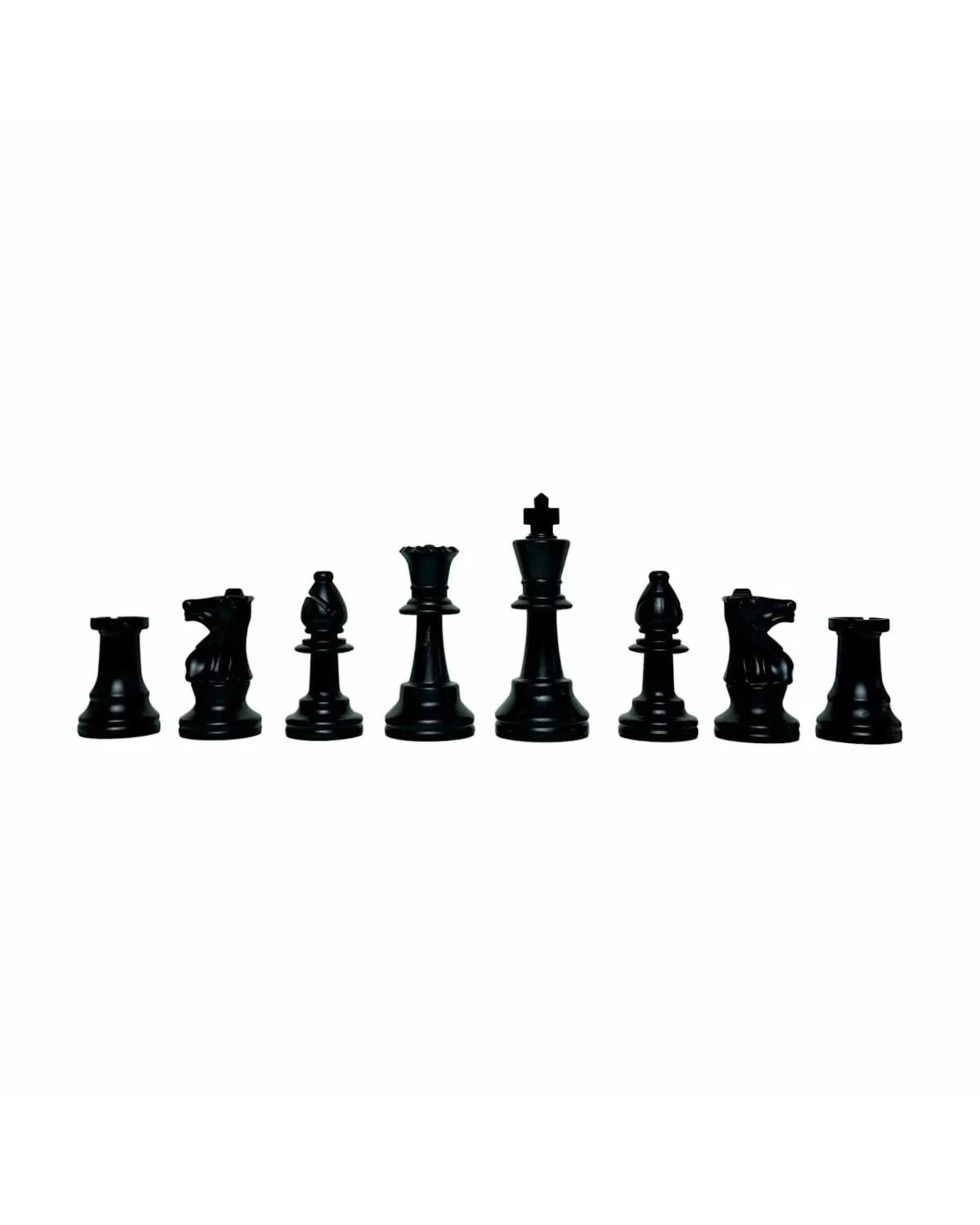 3 LPG Club Chess Set Black Woodgrain, 3 of 7