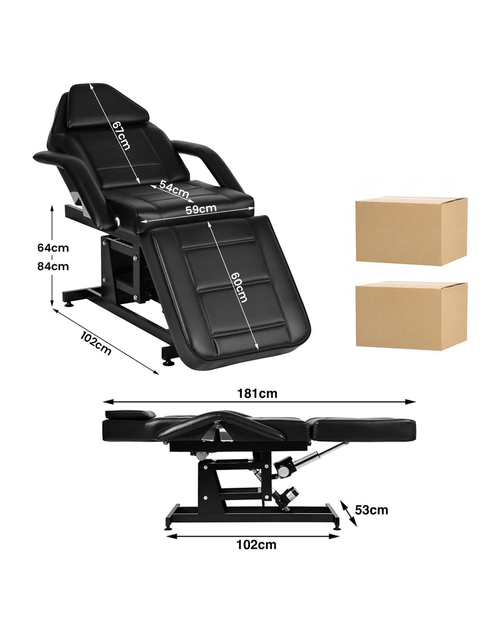 4 Advwin Fully Electric Salon Facial Bed Chair, 4 of 7
