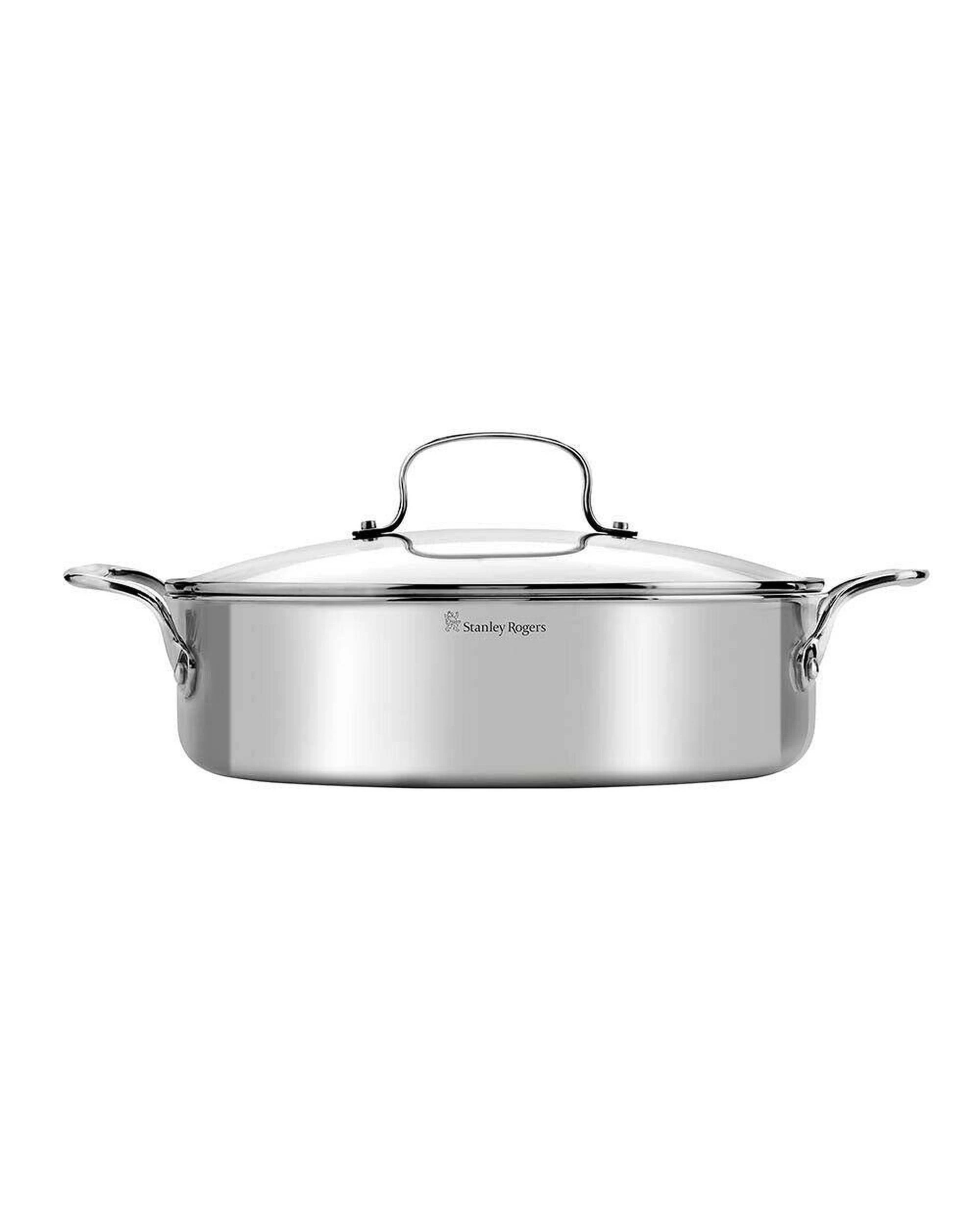 5 Stanley Rogers Matrix  NonStick 28cm  4.5L Chefs Pan With Lid, 5 of 6