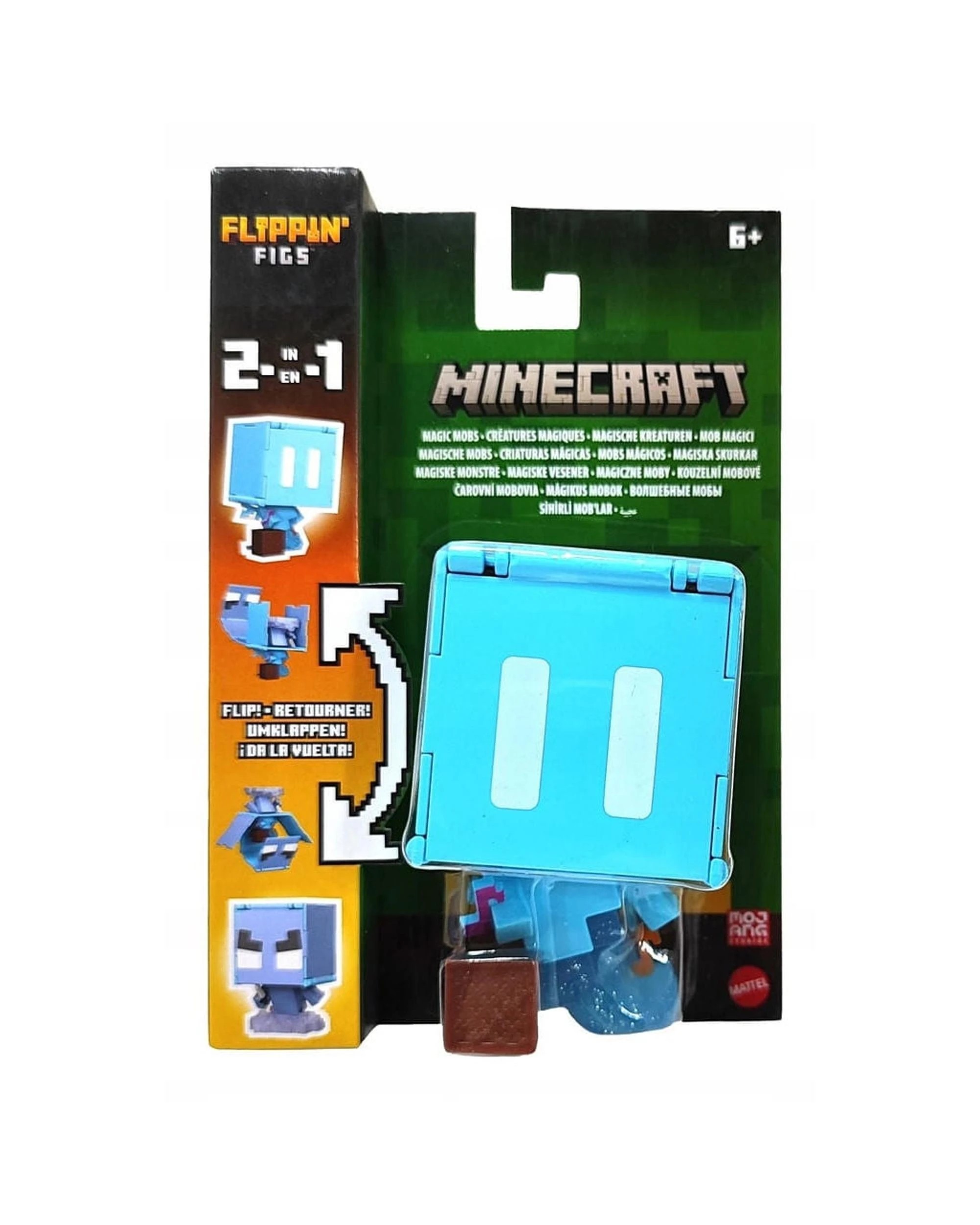 1 Minecraft Flippin' Figs Magic Mobs Action Figure, 1 of 8