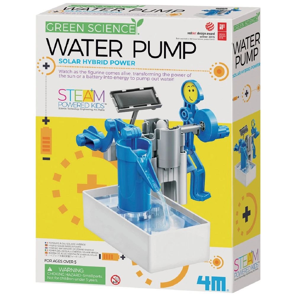 1 4M Kidzlabs Green Science Water Pump Kit, 1 of 6