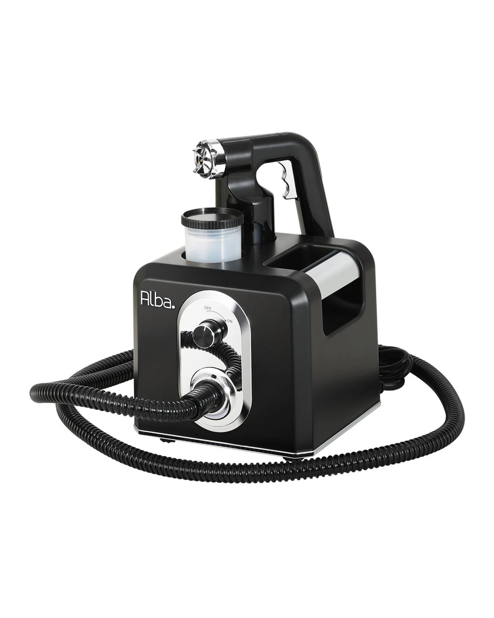 1 Alba Spray Tan Machine HVLP Spray Gun Sunless Tanning Fine Mist 4 speed - Black, 1 of 7