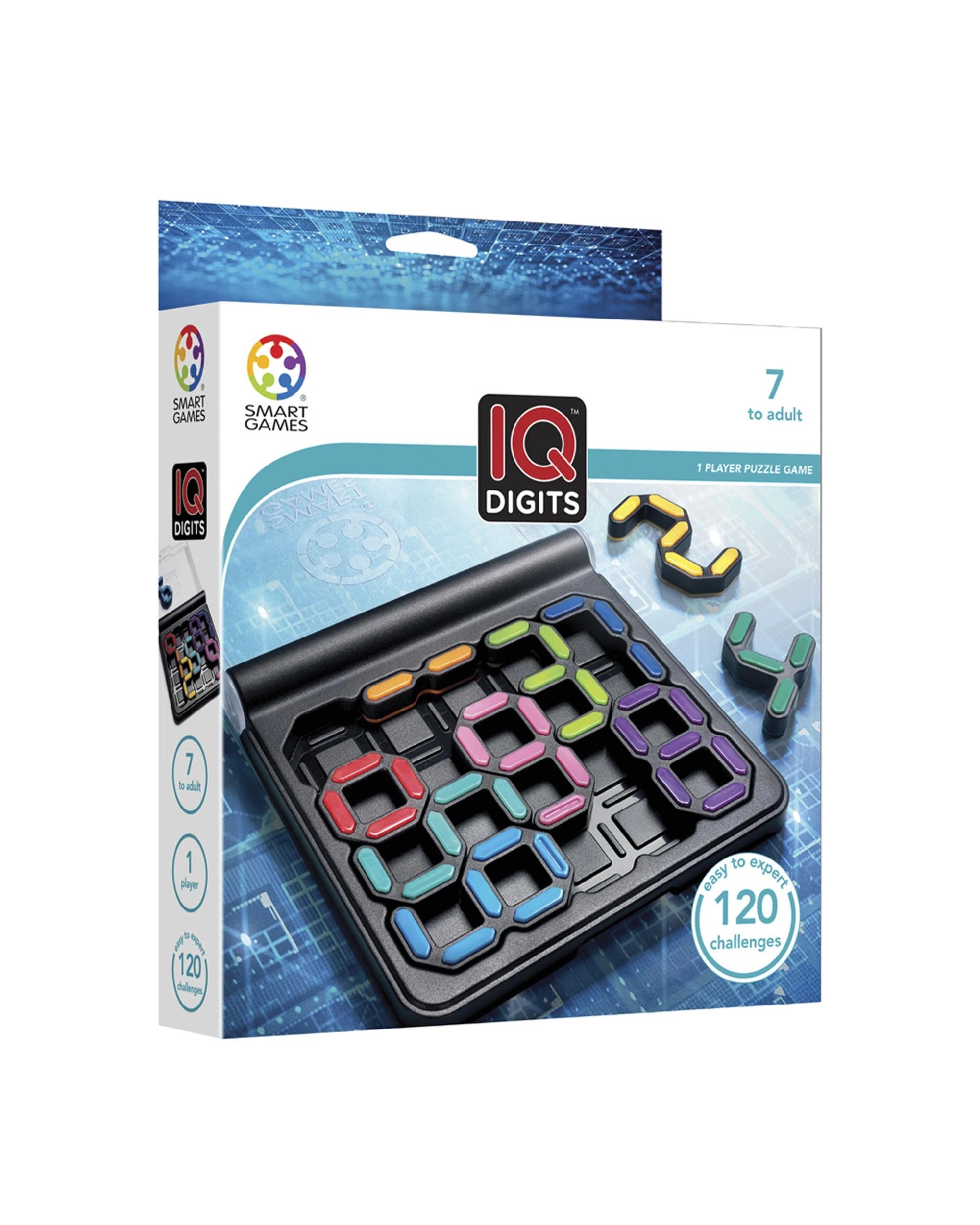 1 Smart Games IQ Digits Puzzle Game, 1 of 2