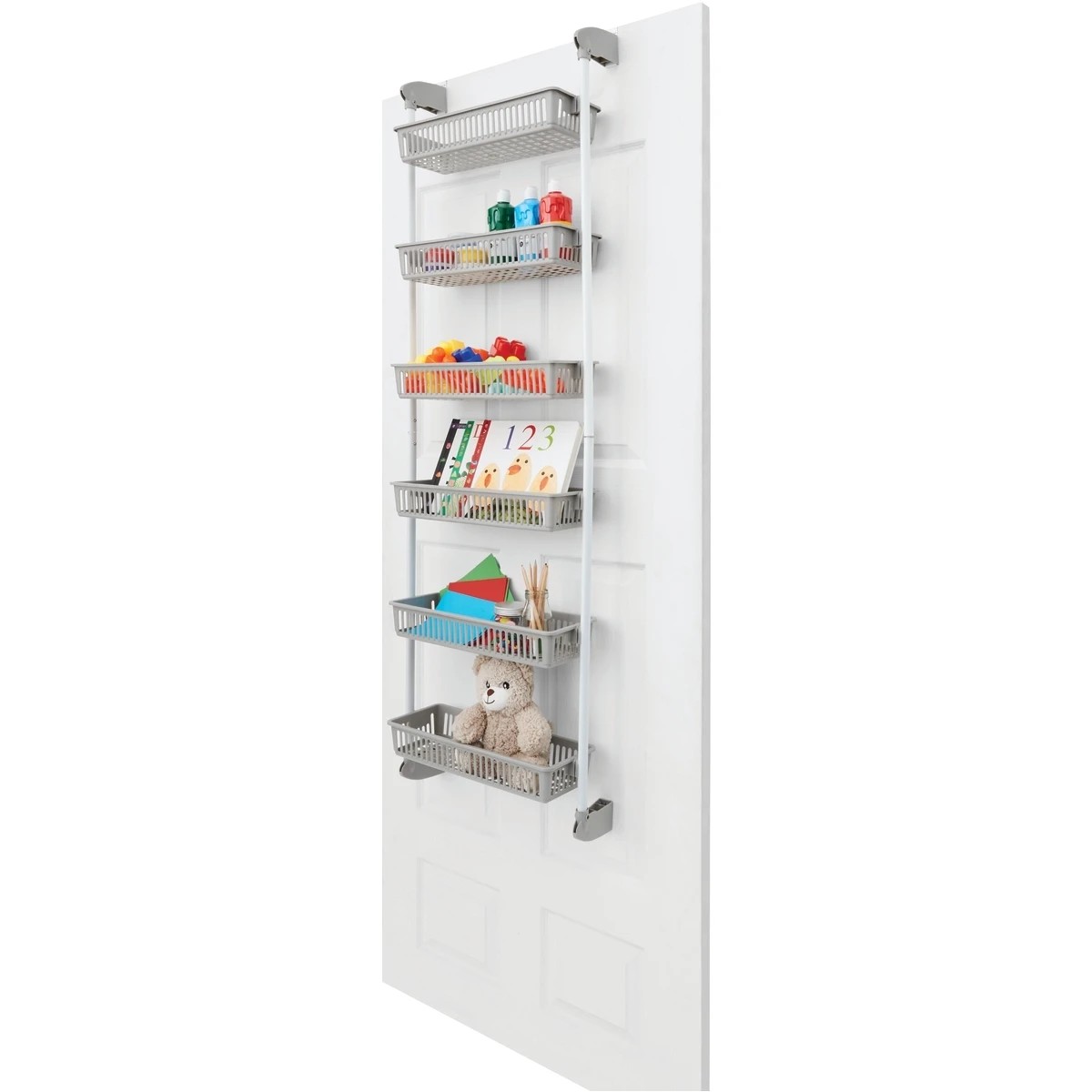 4 Over the Door Basket Organiser, 4 of 5