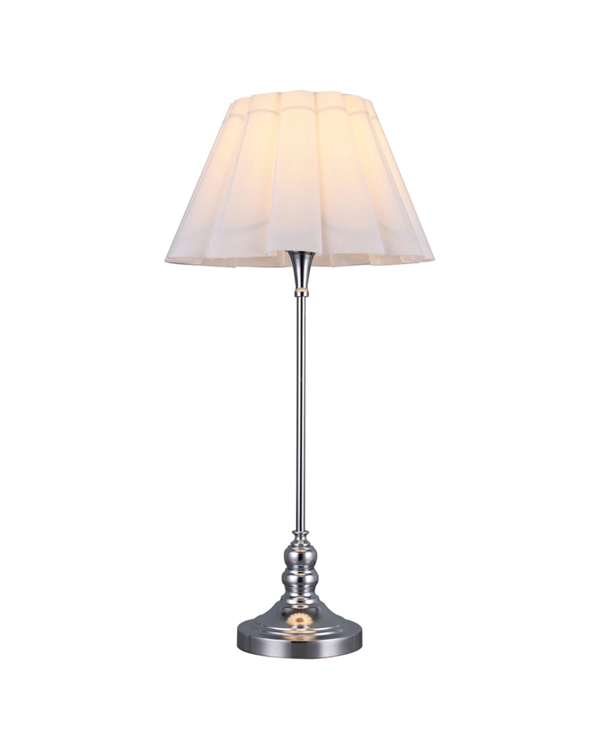 Lexi Lighting Giselle Table Lamp Chrome Metal Base 69cm - Multi - Kmart