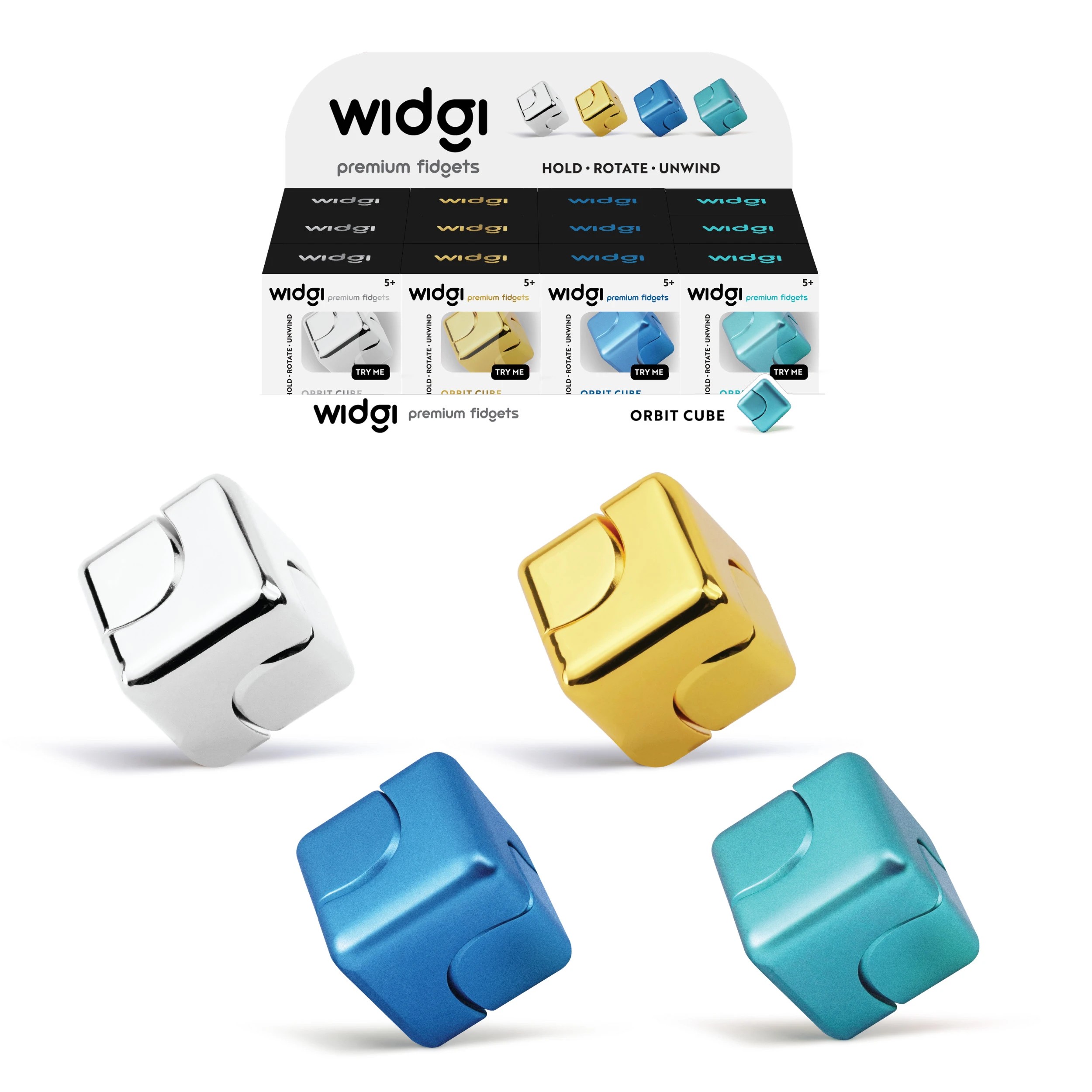 1 Widgi Orbit Cube - Assorted, 1 of 5