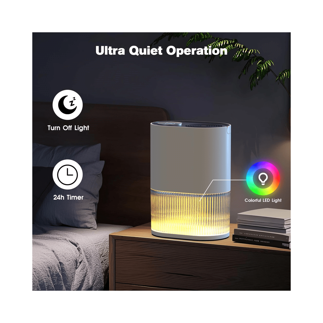 4 Advwin Air Dehumidifiers 2000ml Water Tank, 4 of 7