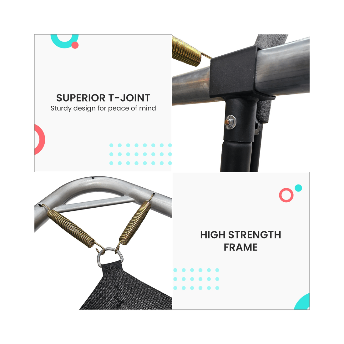 6 Kahuna 6 ft x 9 ft Rectangular Outdoor Trampoline - Orange
 - orange, 6 of 10