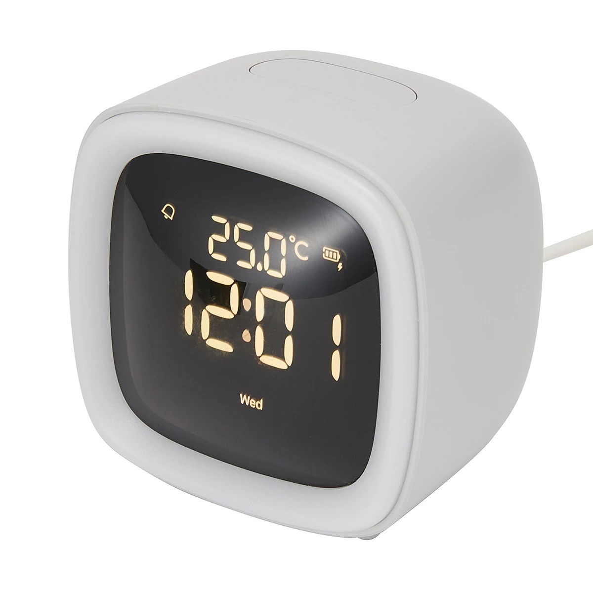1 LED Night Light Alarm Clock, 1 of 8